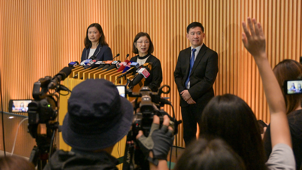 The Hong Kong Special Administrative Region government launched a public consultation on the city's first five-year development plan (2026-2030), June 15, 2026. /VCG