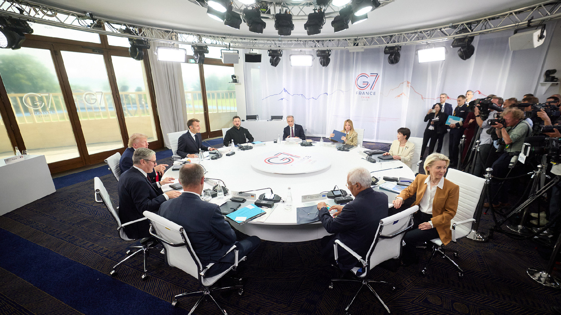 G7 leaders express optimism for peace after Trump meets Zelenskyy