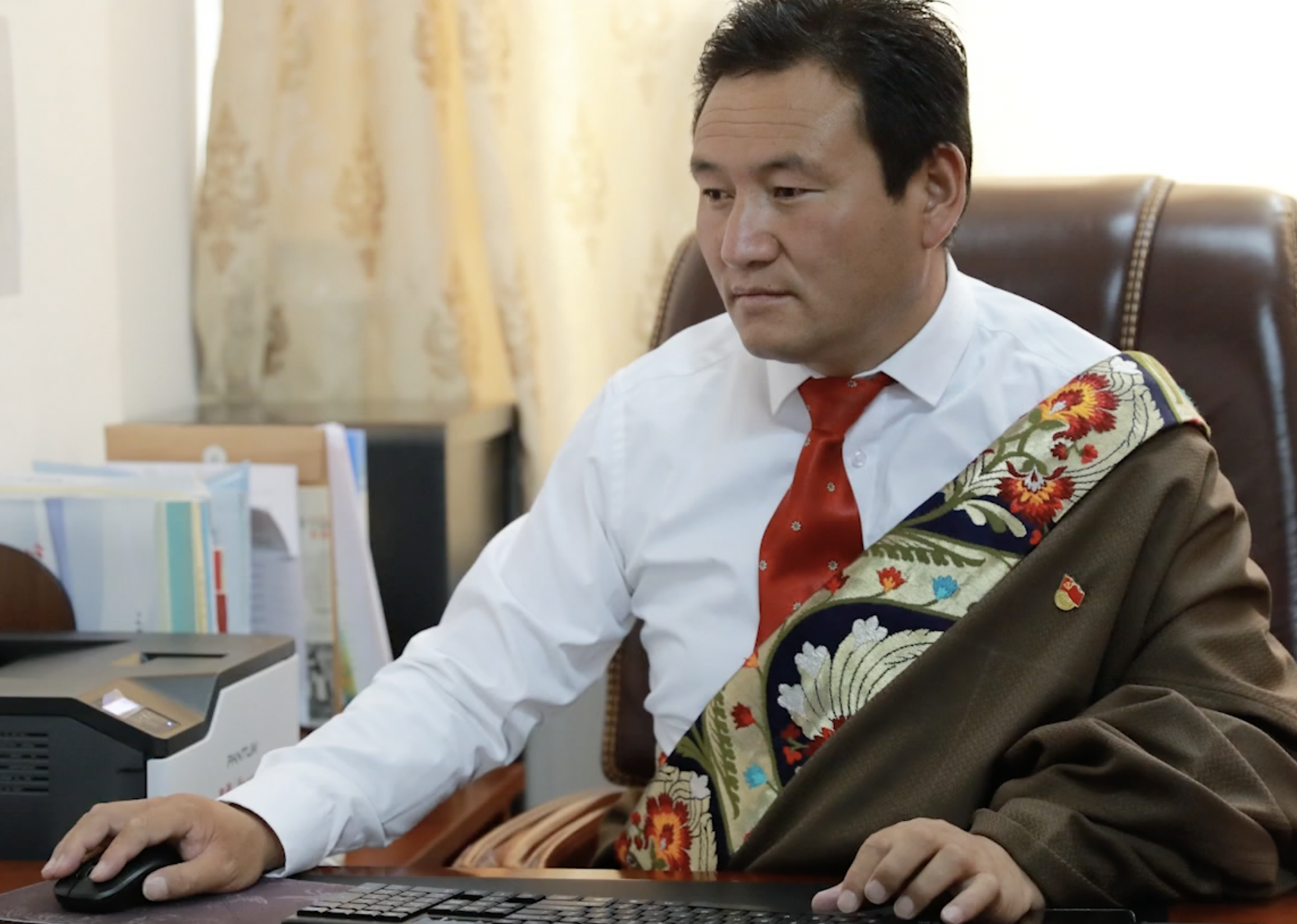 He crossed mountains so children could stay in school