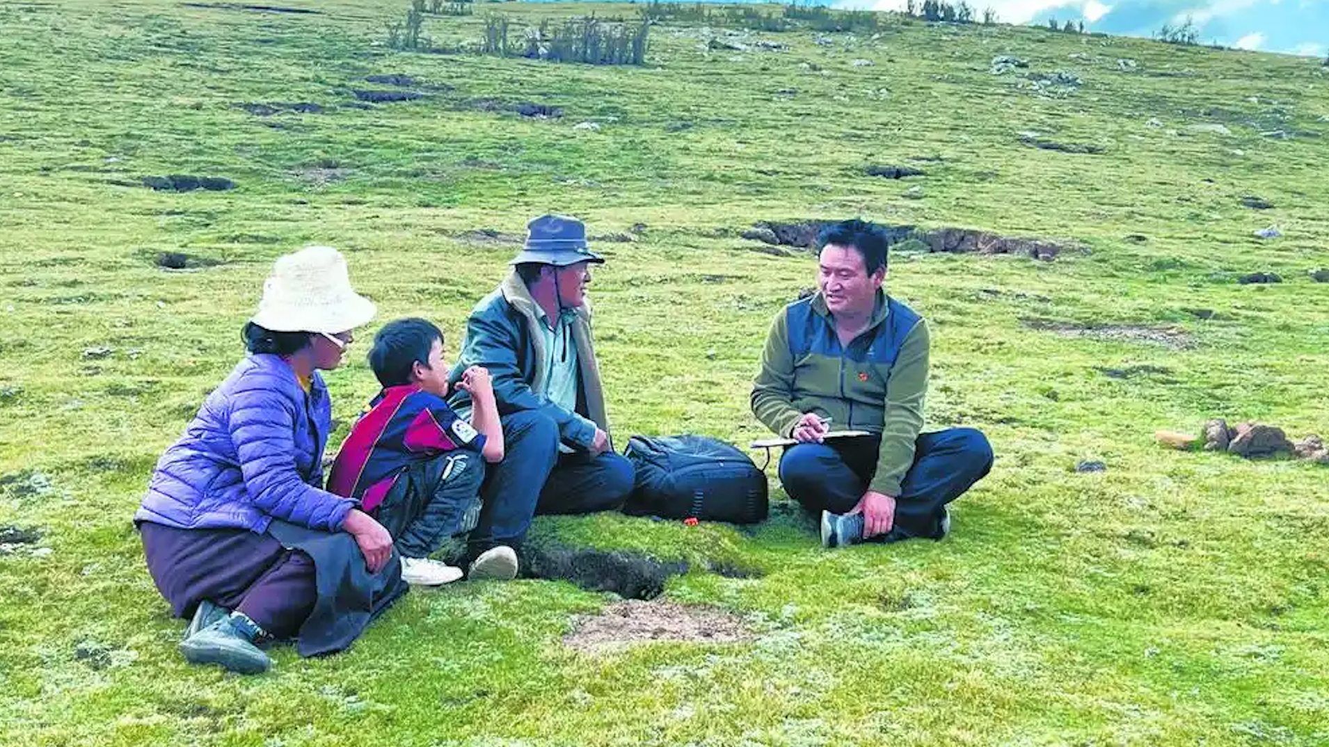 He crossed mountains so children could stay in school
