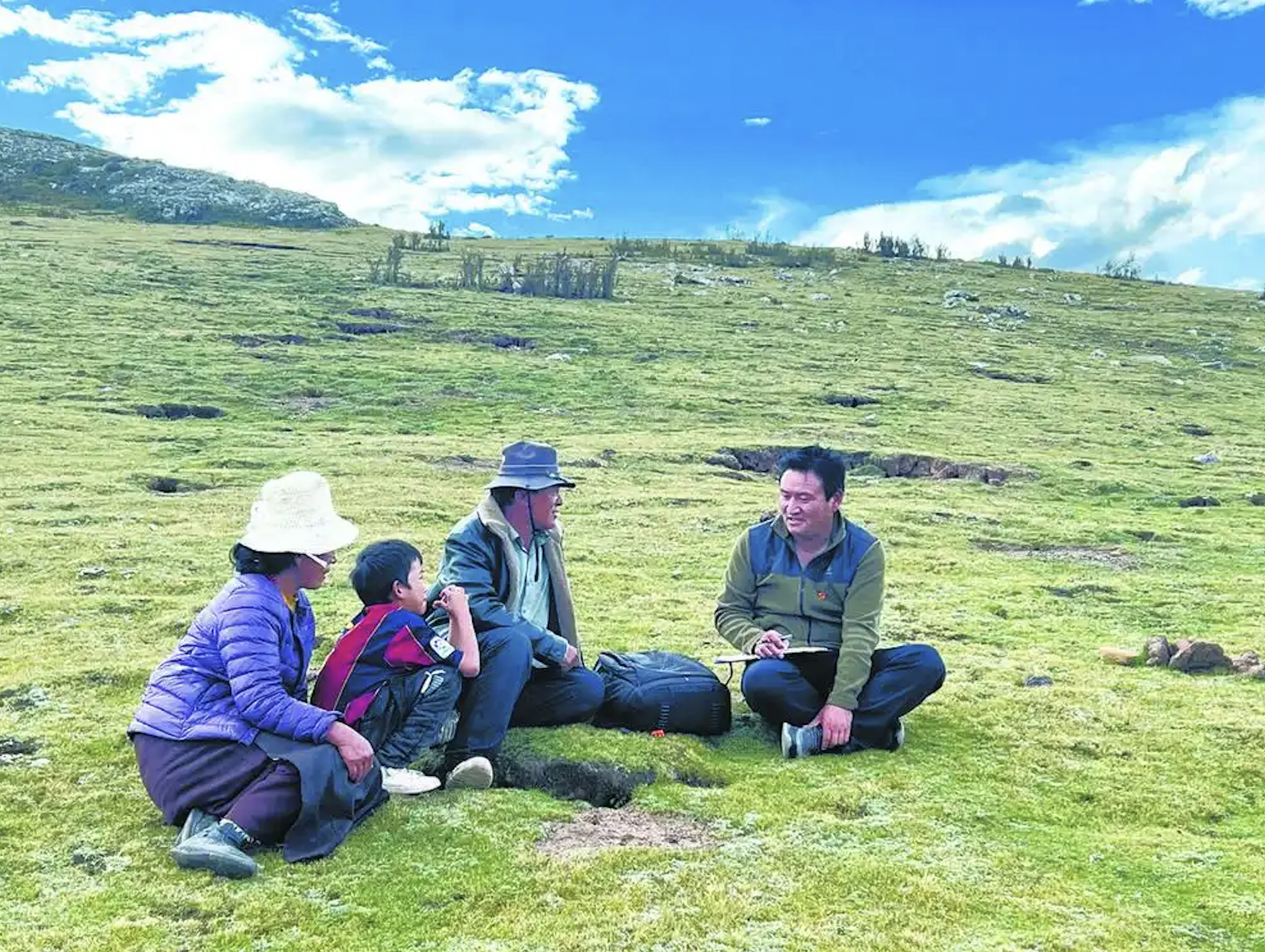 He crossed mountains so children could stay in school
