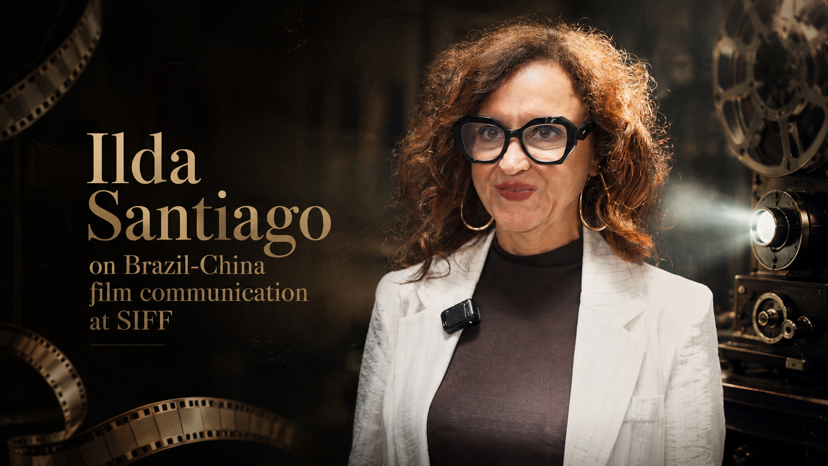 Ilda Santiago on Brazil-China film communication at SIFF