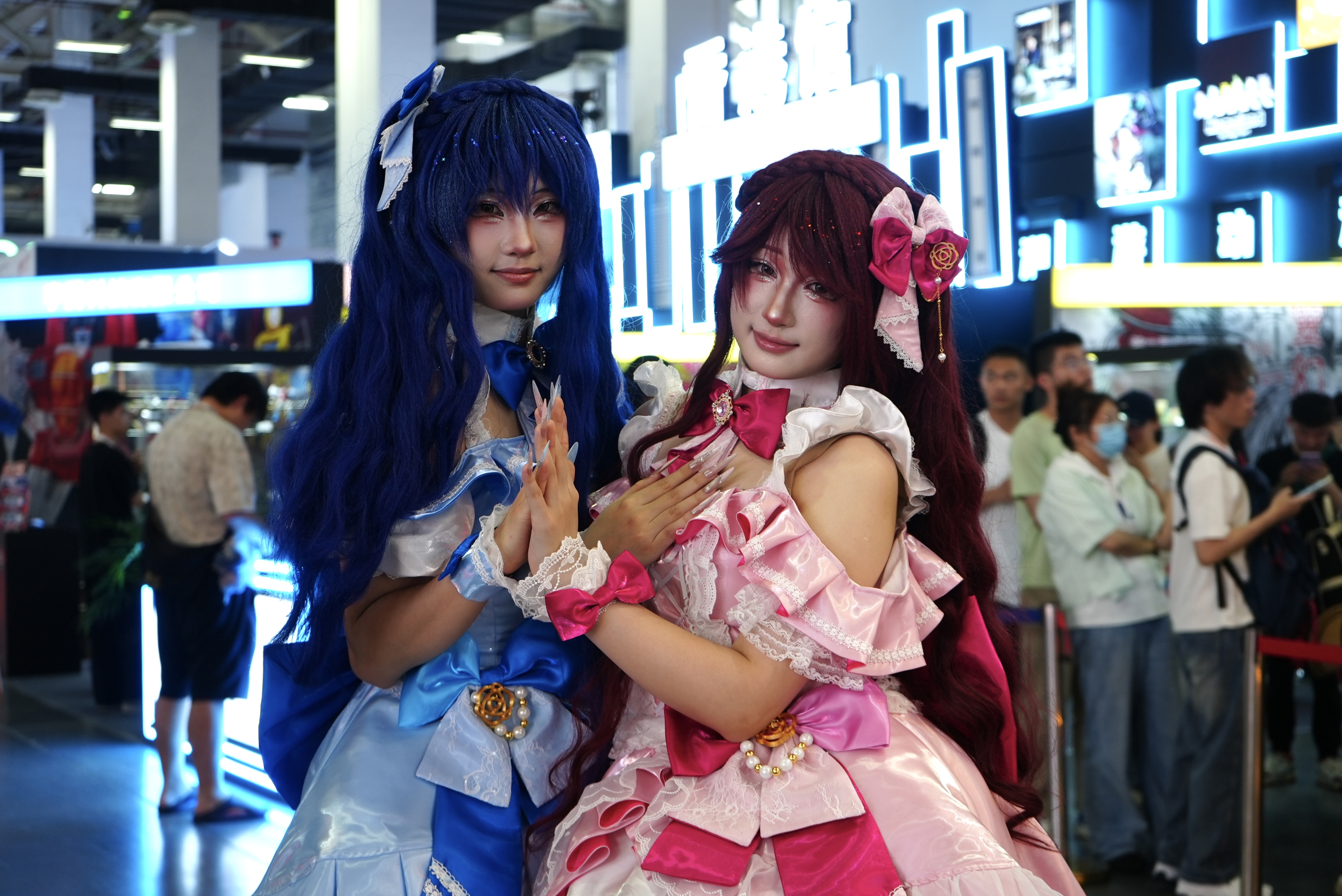 Cosplayers of 
