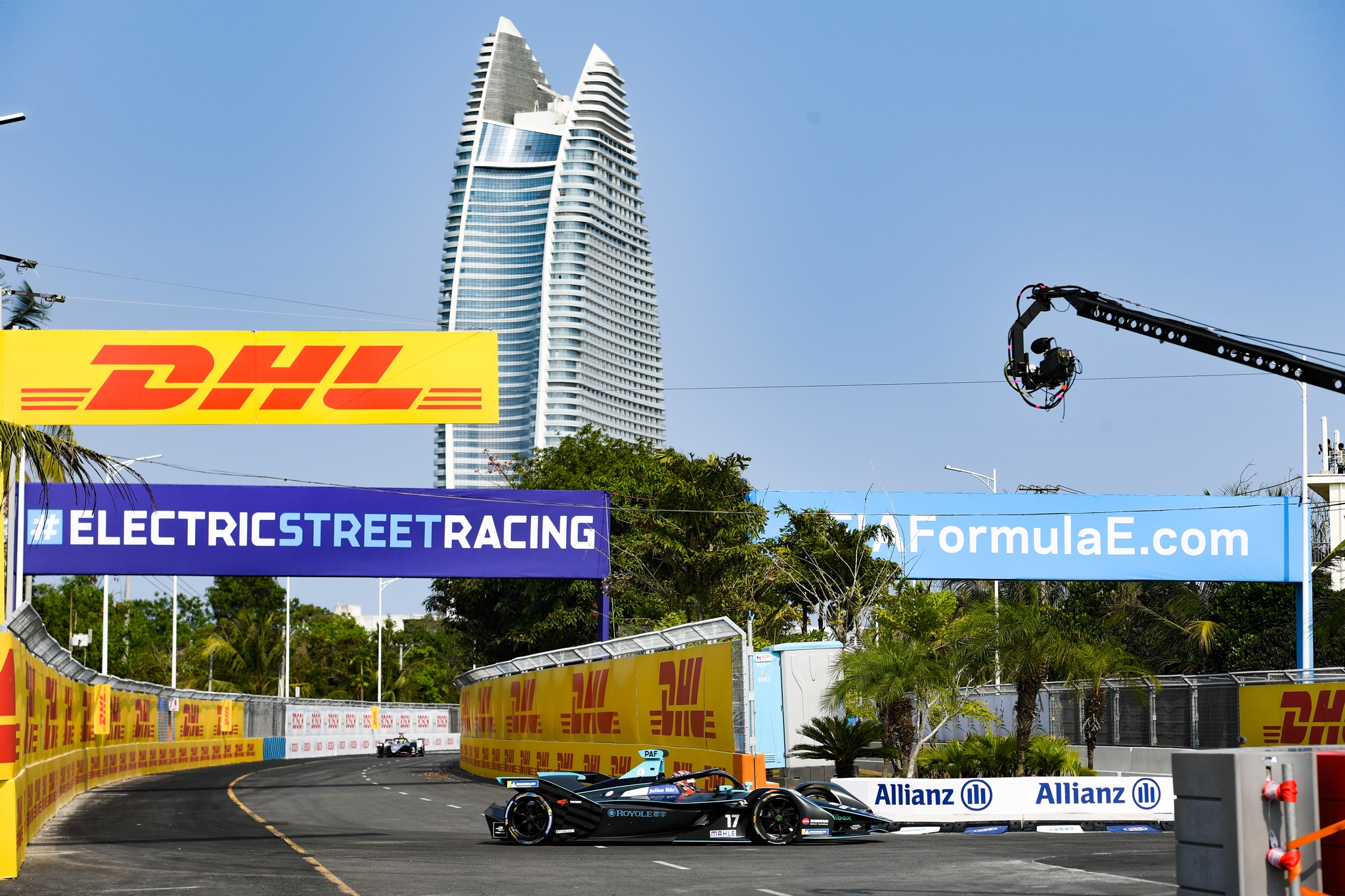The Haitang Bay Circuit during the 2019 Sanya E-Prix, Sanya, Hainan Province, south China. Picture: Supplied.