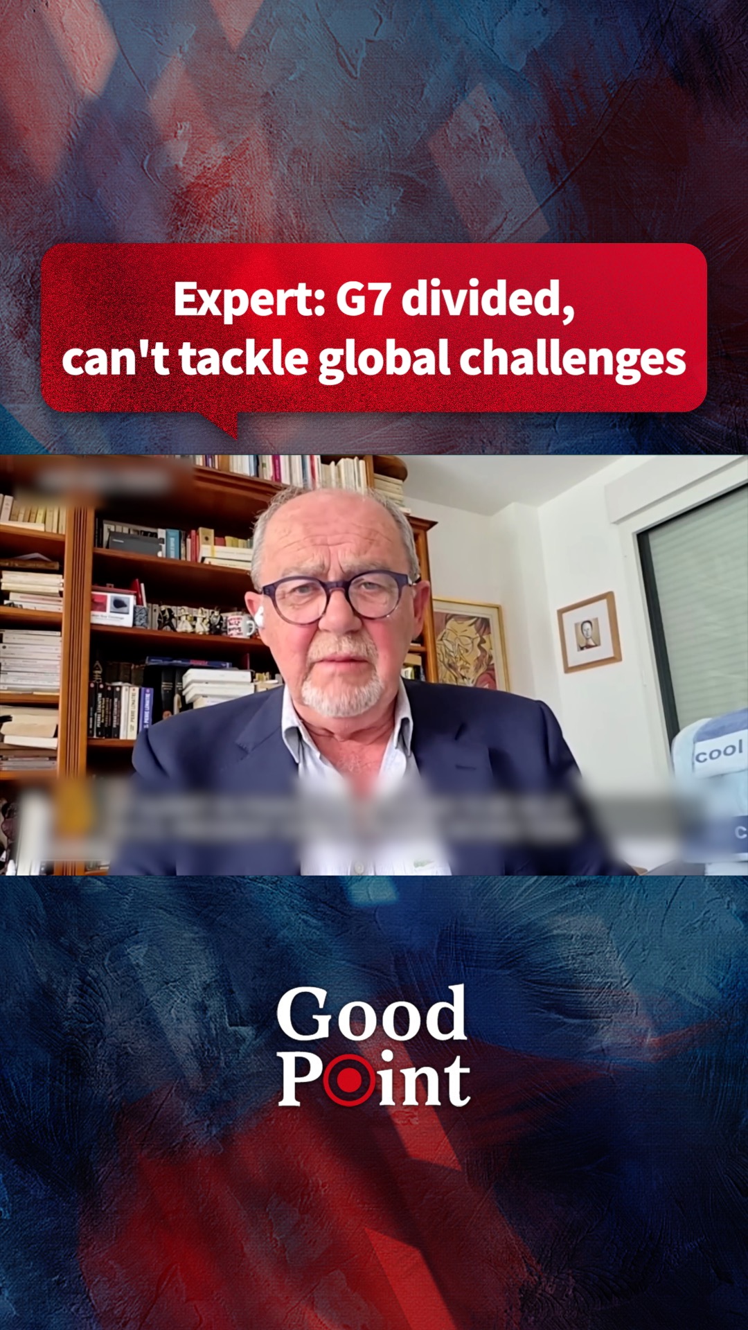 Expert: G7 divided, can't tackle global challenges