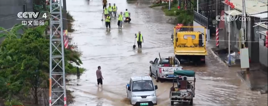 Floodwaters gradually recede as rescue and recovery efforts continue in Lufeng, Guangdong Province, south China, June 17, 2026. /China Media Group