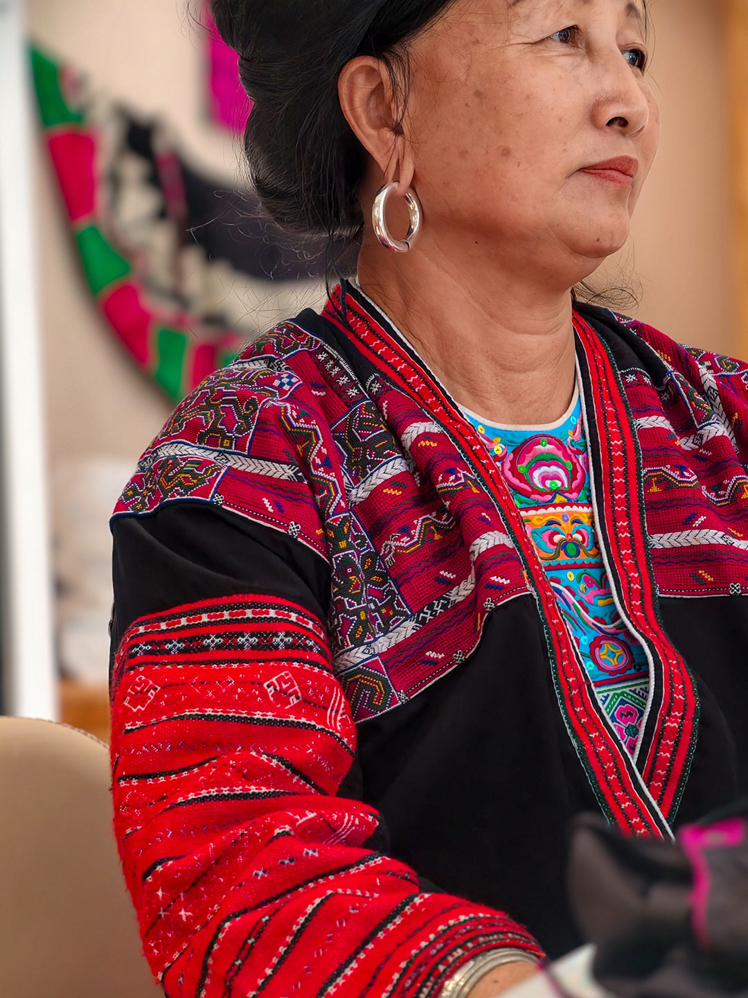 Every stitch reflects patience, skill and heritage. /CGTN