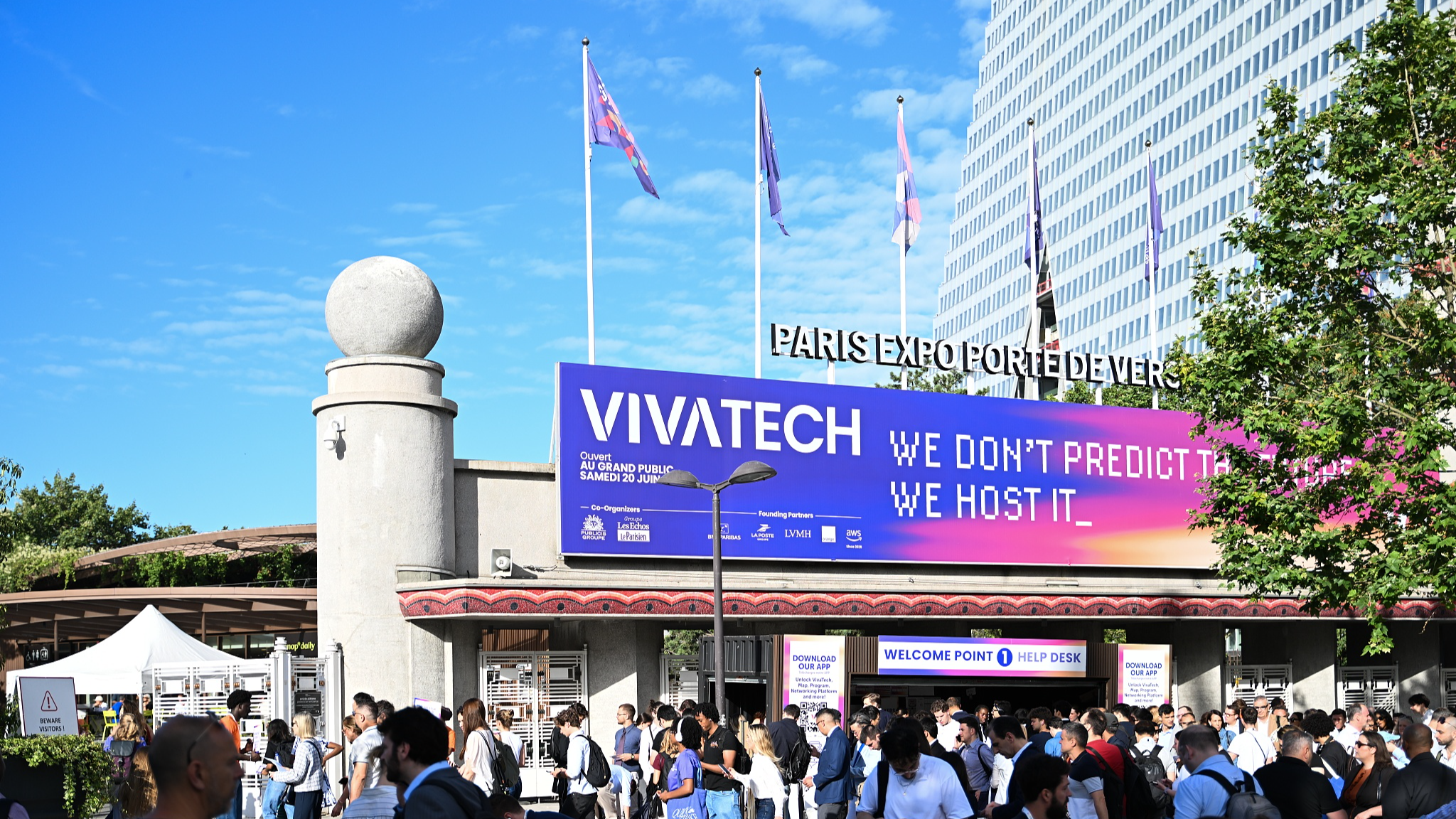 VivaTech 2026 is underway in Paris, France, June 17, 2026. /VCG