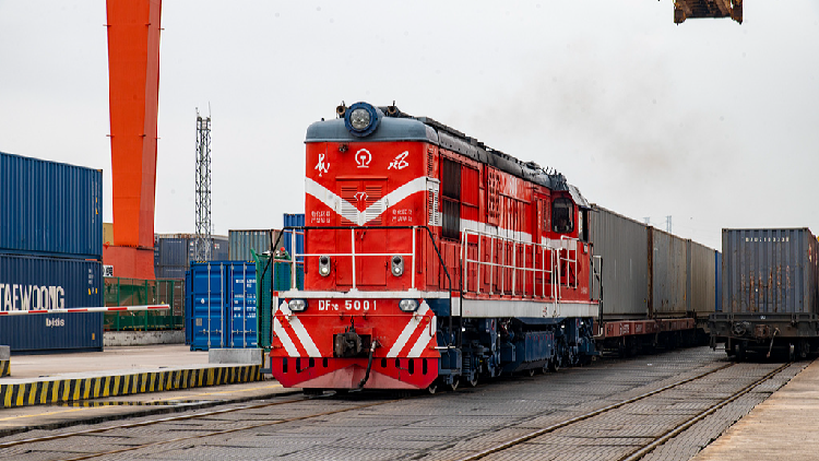 China-Europe freight train trips up 10.8-fold in a decade