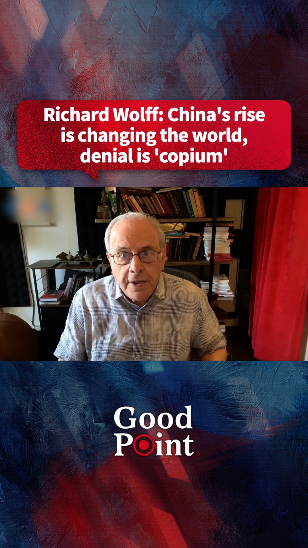 Richard Wolff: China's rise is changing the world, denial is 'copium'