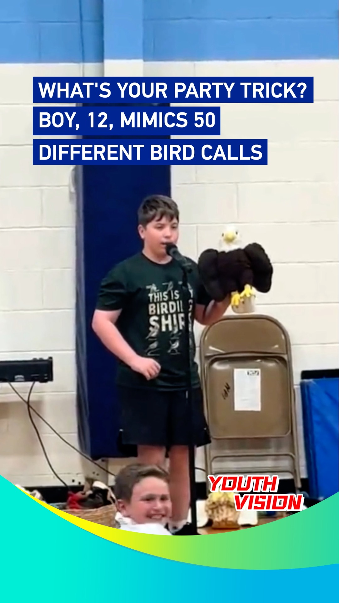 What's your party trick? Boy, 12, mimics 50 different bird calls