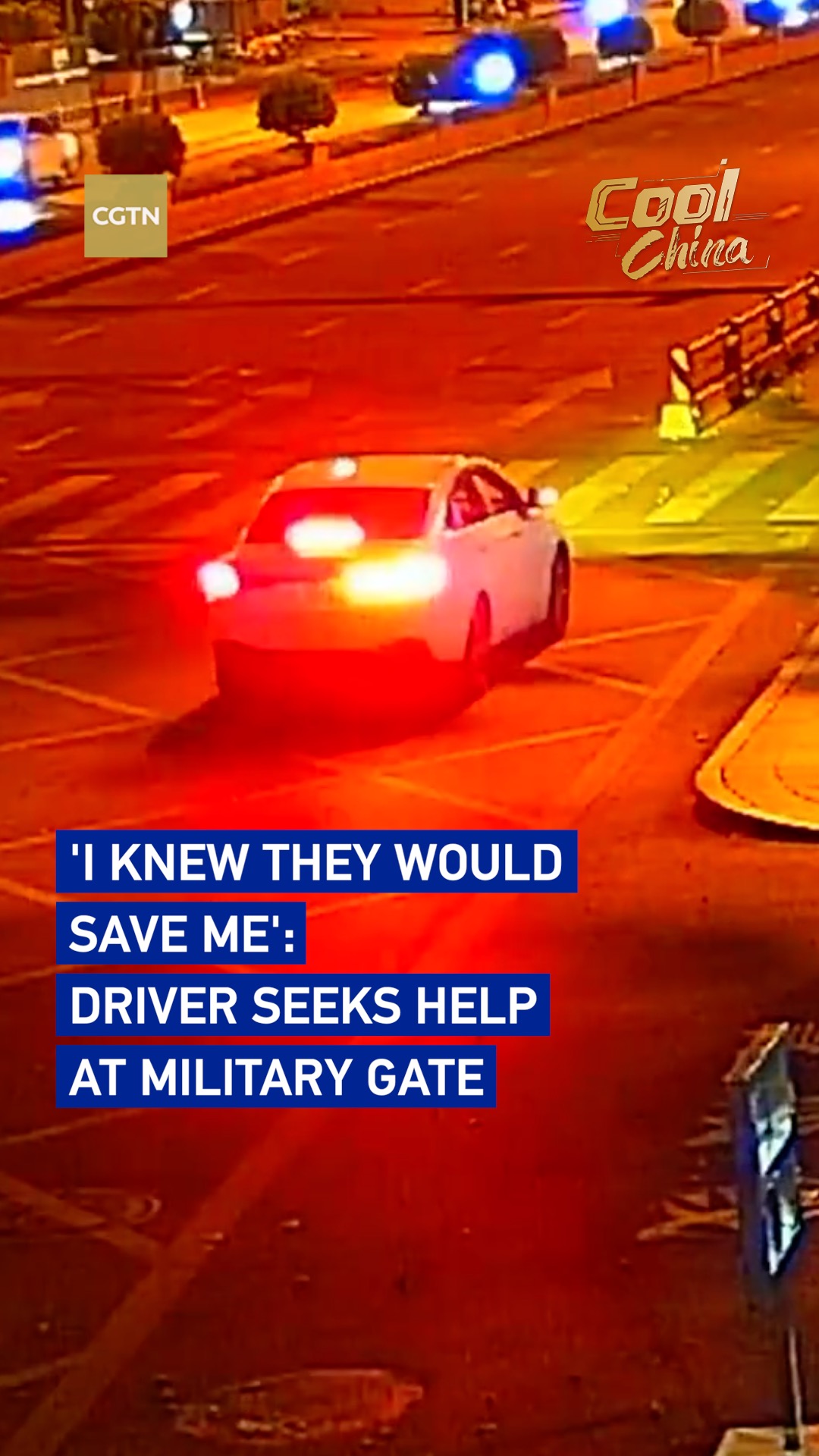 'I knew they would save me': Driver seeks help at military gate