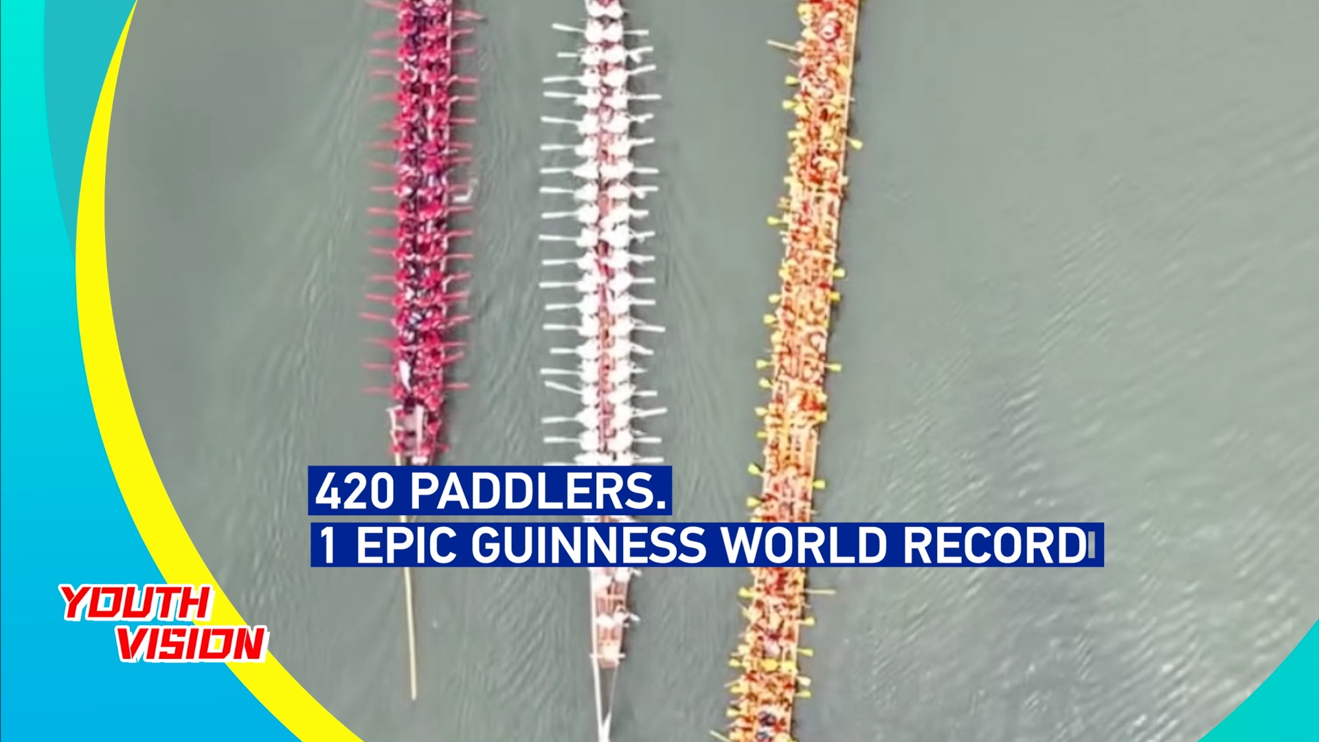 420 paddlers, one epic Guinness World Record