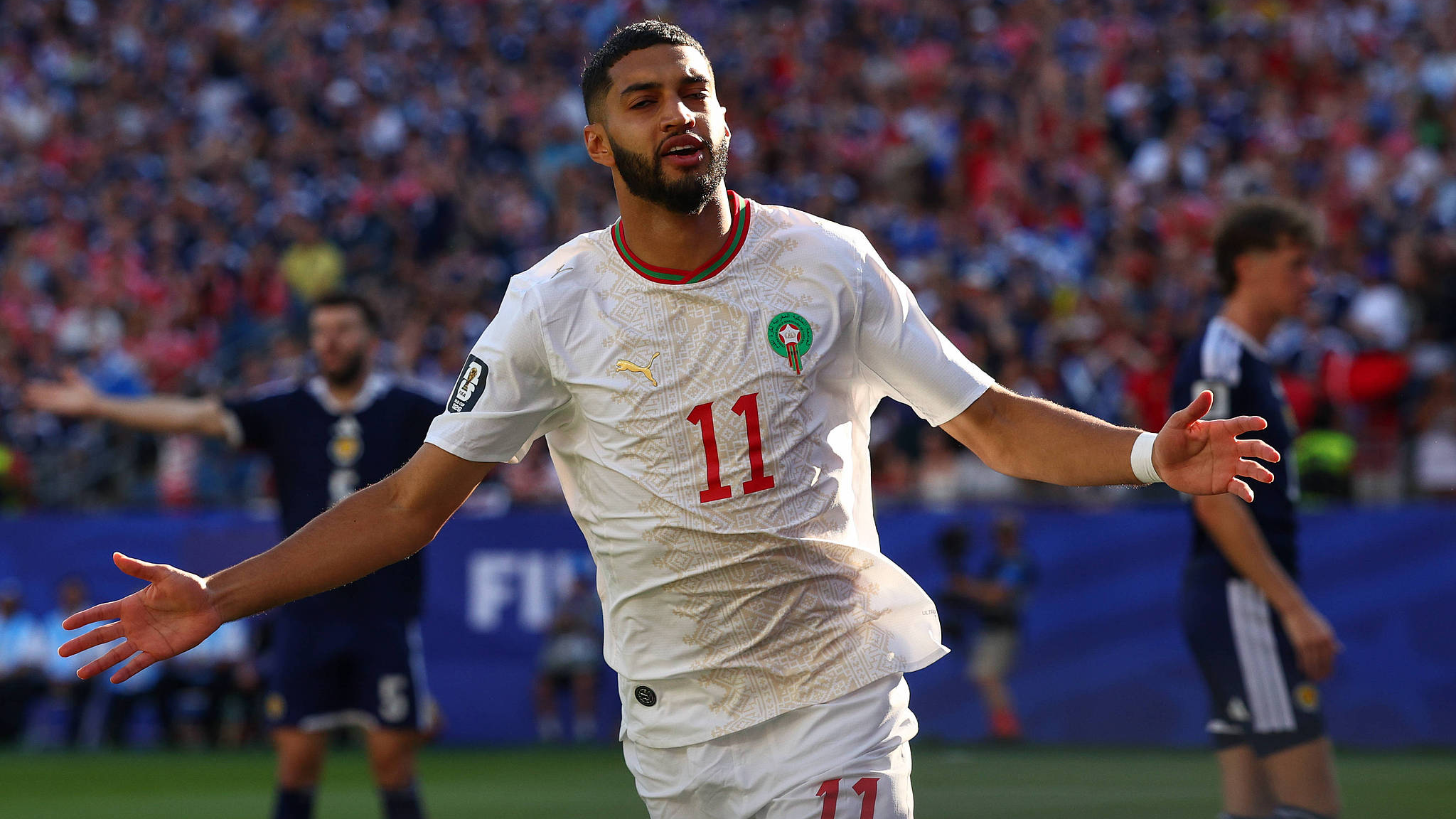 Saibari early strike gives Morocco World Cup win over Scotland