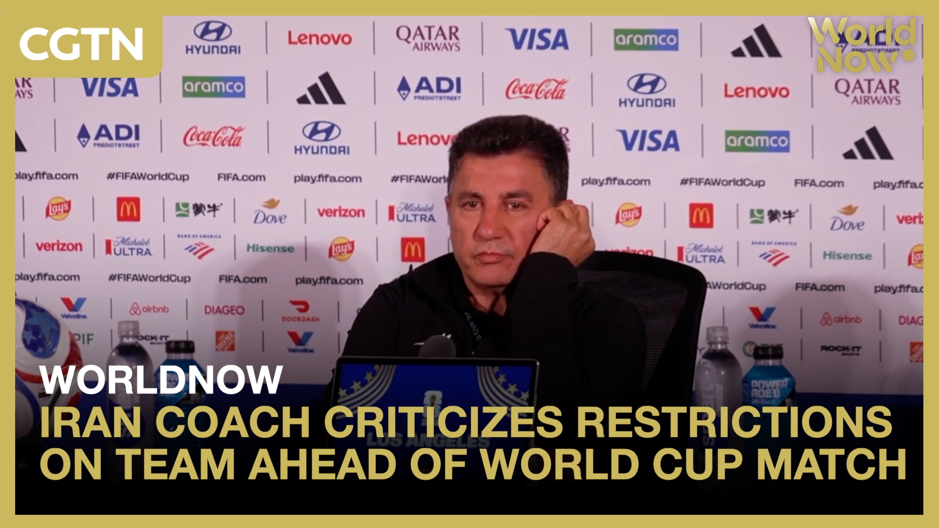 Iran coach criticizes restrictions on team ahead of World Cup match