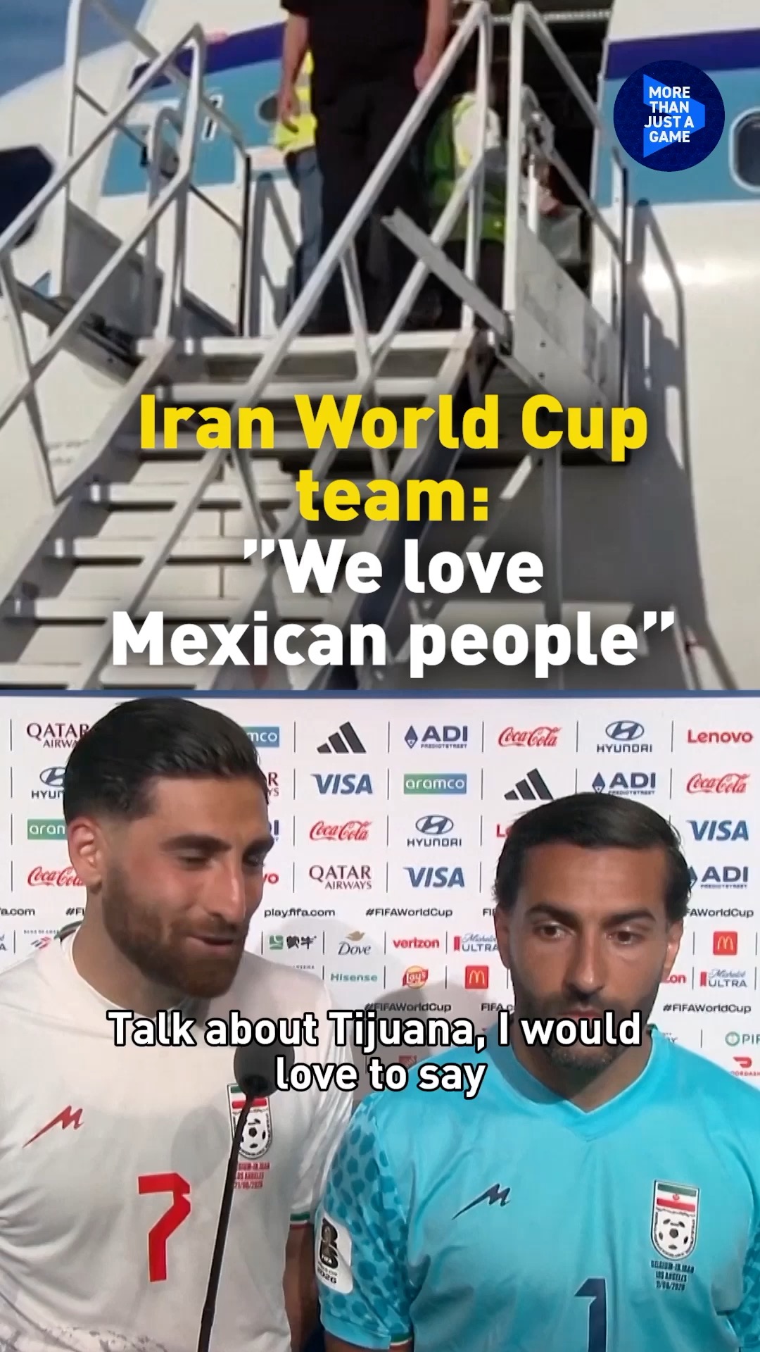 Iran World Cup player: 'It's our culture, when things get difficult, we perform better'