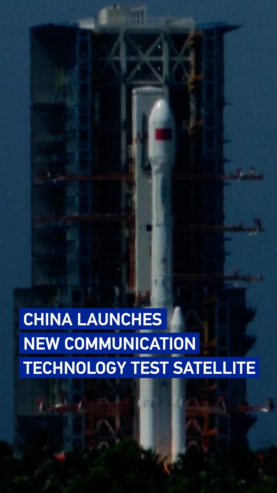 China launches new communication technology test satellite