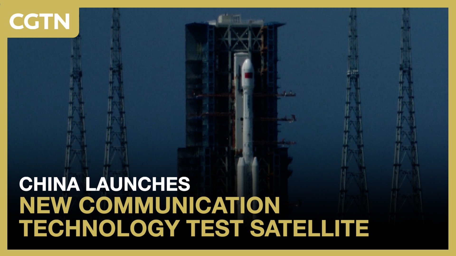 China launches new communication technology test satellite