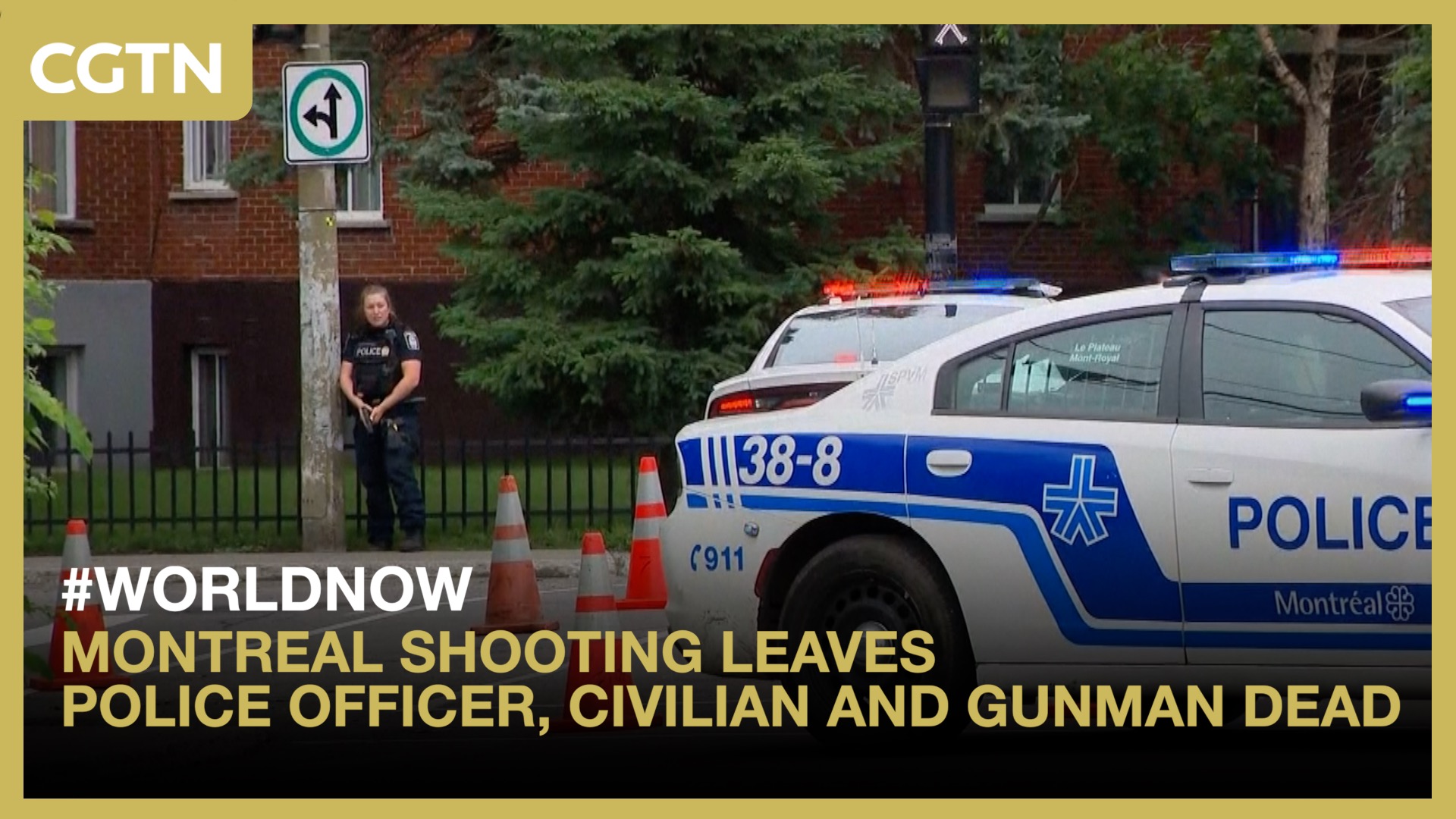 Montreal shooting leaves police officer, civilian and gunman dead
