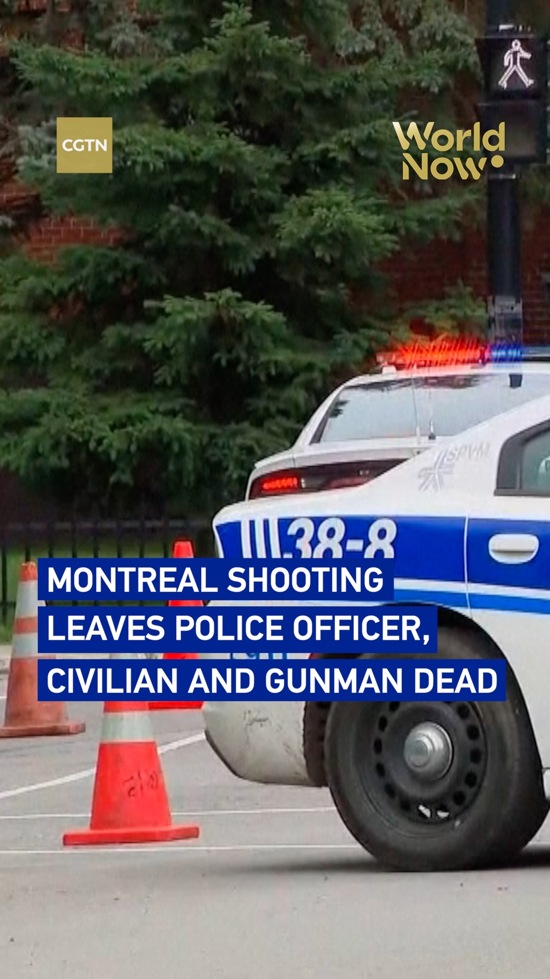 Montreal shooting leaves police officer, civilian and gunman dead