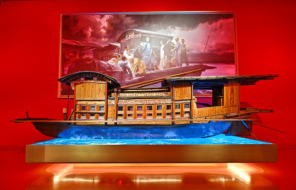 A reconstruction of the site of the First National Congress of the Communist Party of China (CPC) at the Museum of the Communist Party of China, Beijing, China, May 15, 2026. /CFP