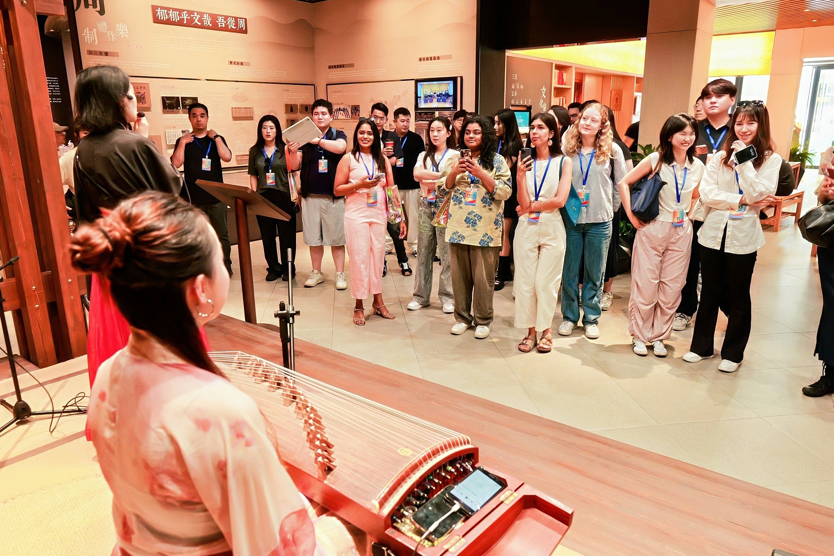 Global shapers visit a museum in Dalian, June 20, 2026. /GSC Dalian hub