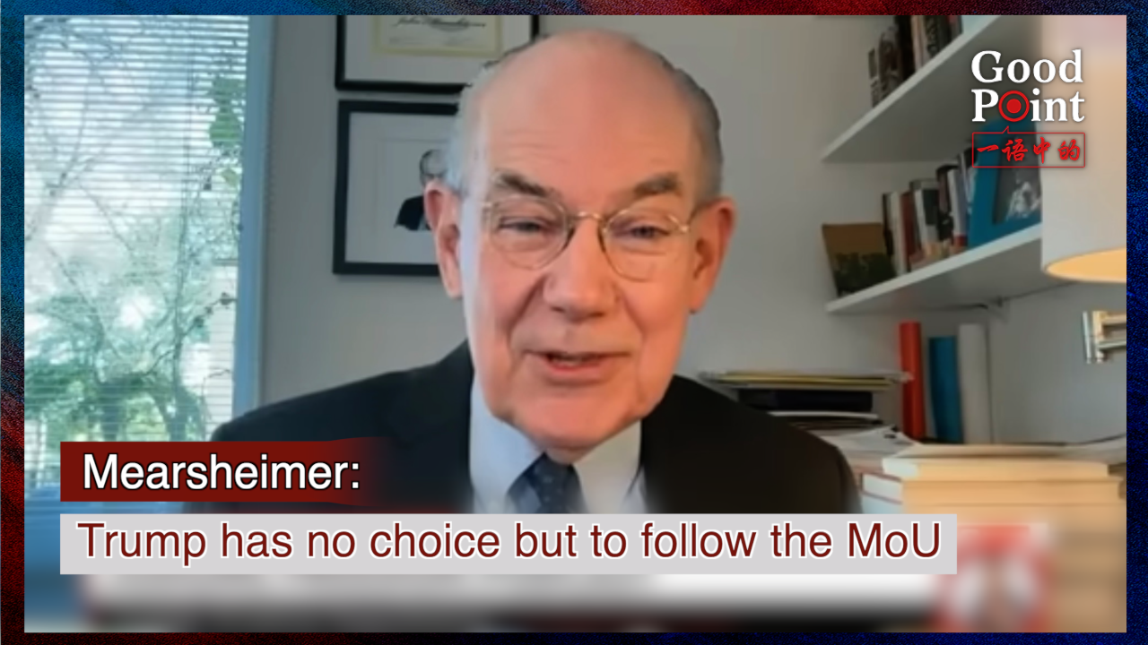 Mearsheimer: Trump has no choice but to follow the MoU