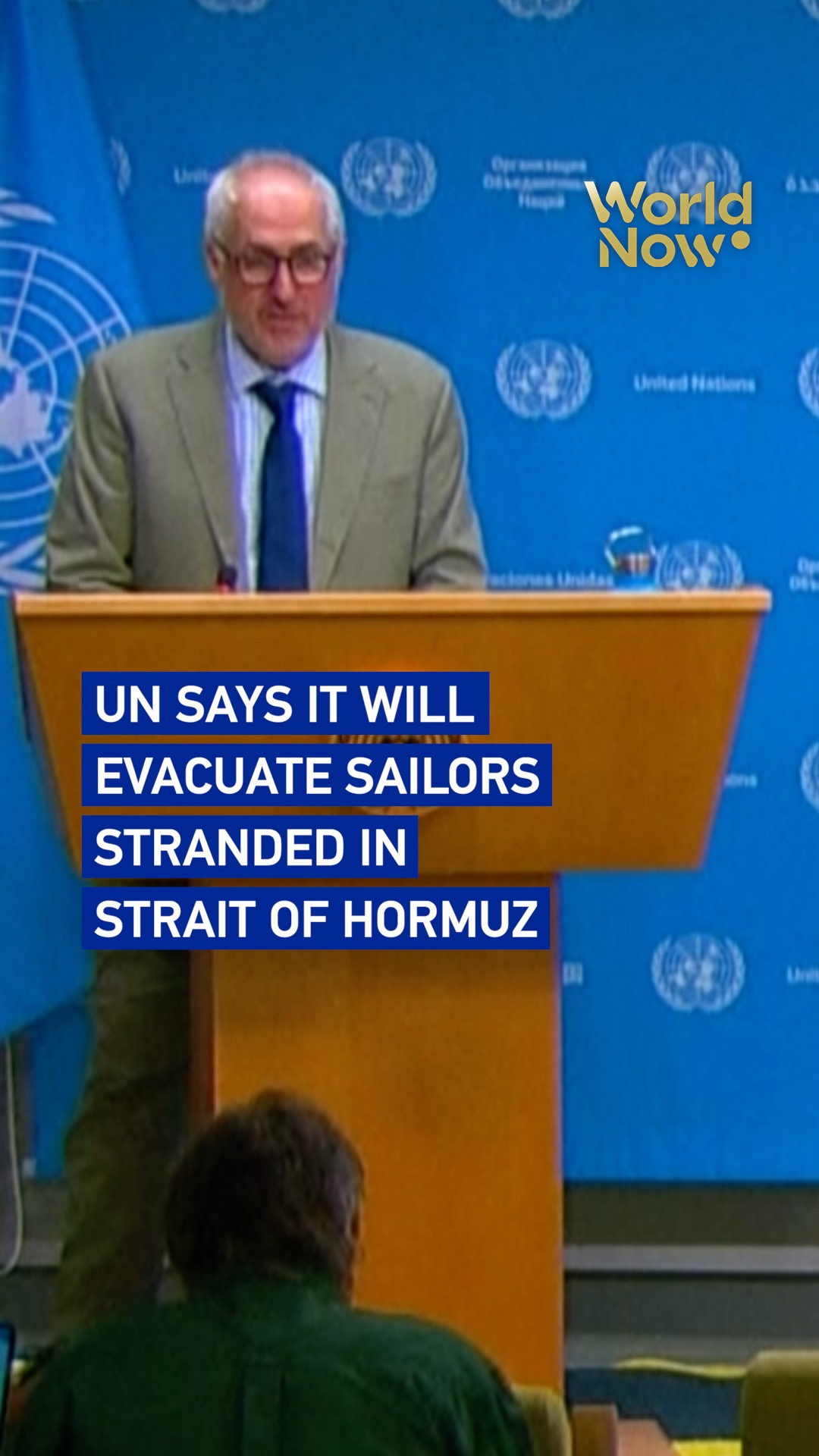 UN says it will evacuate sailors stranded in Strait of Hormuz