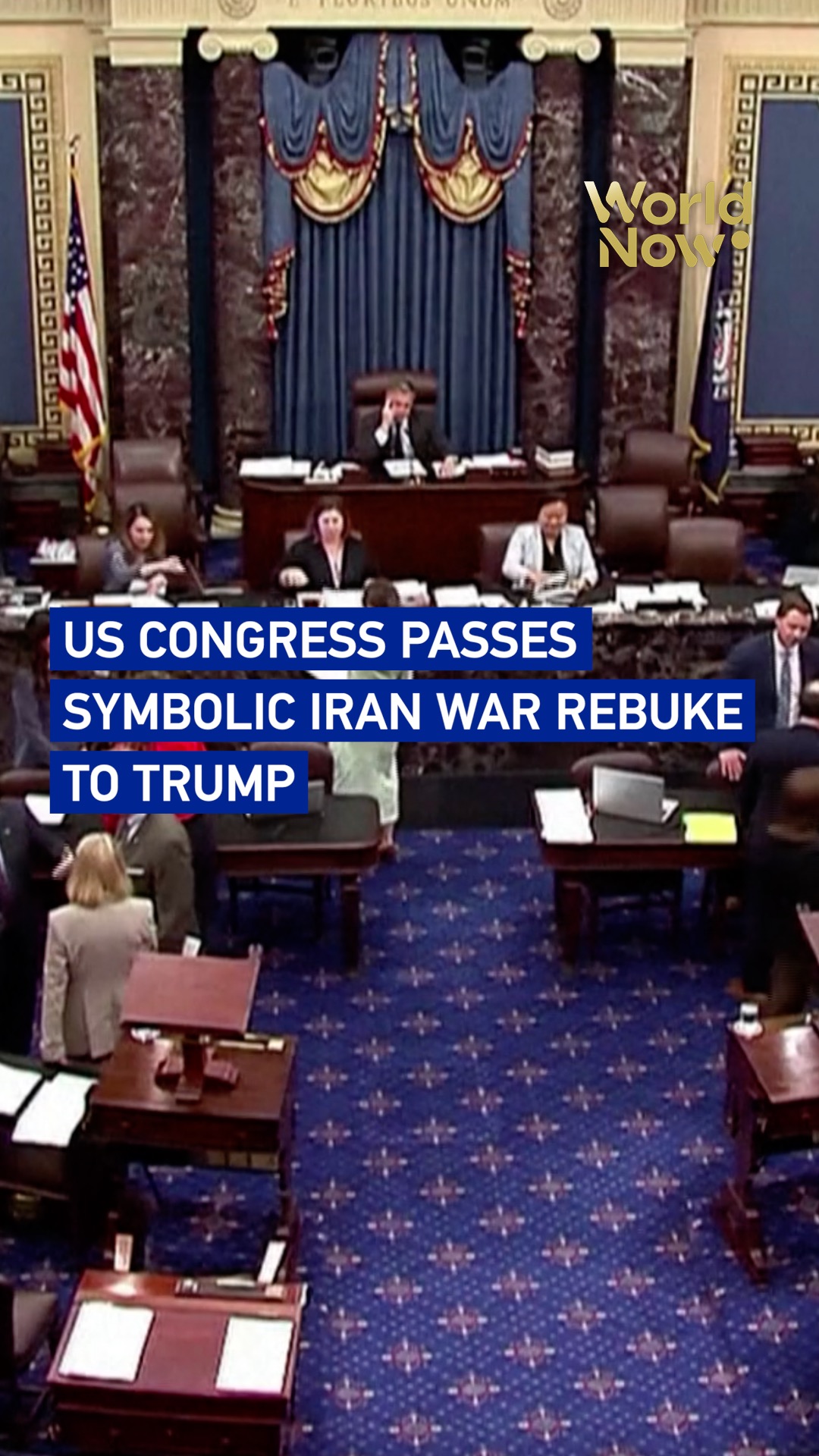 US Congress passes symbolic Iran war rebuke to Trump