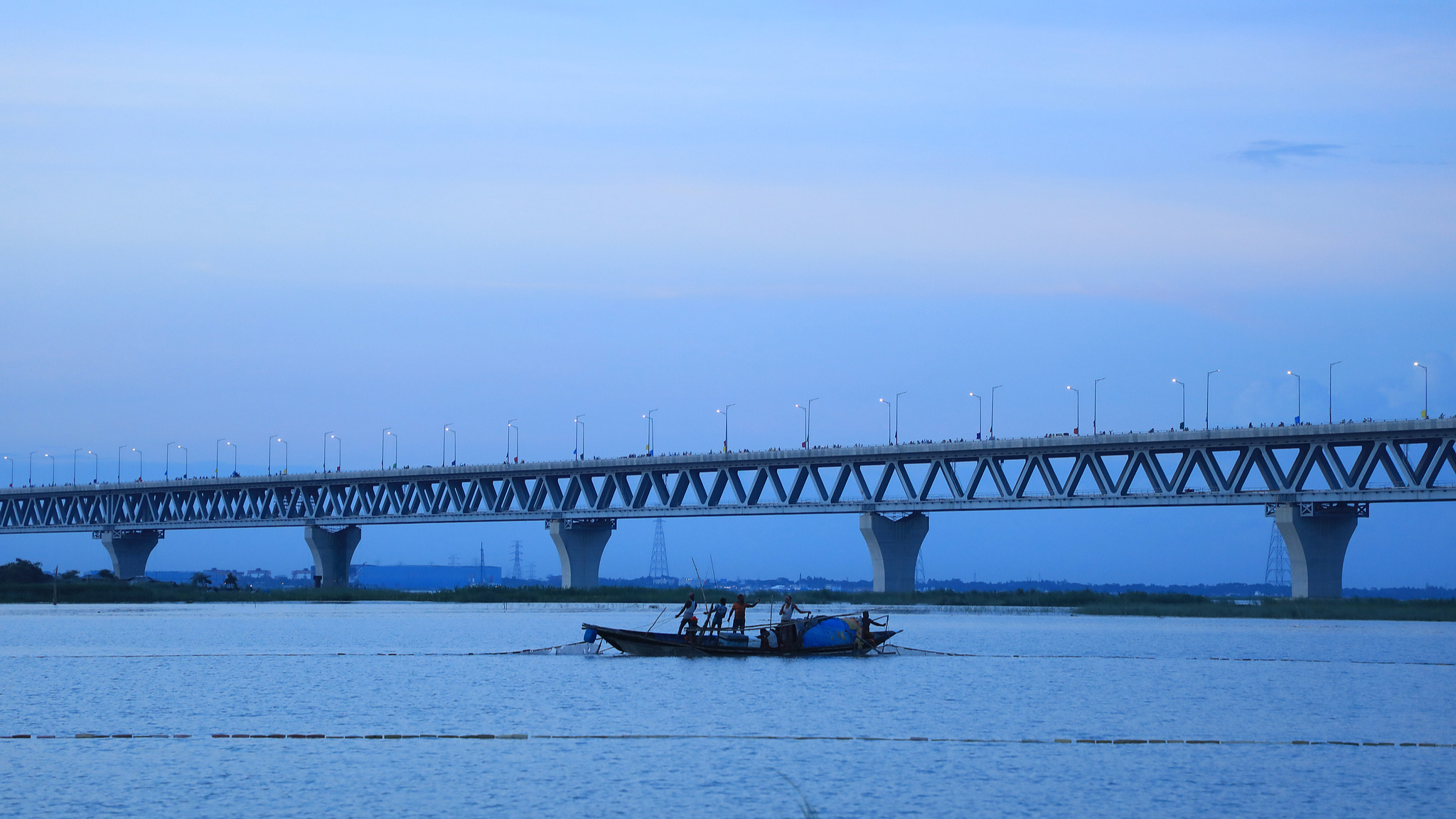 File photo of the Padma Bridge in Bangladesh. /VCG