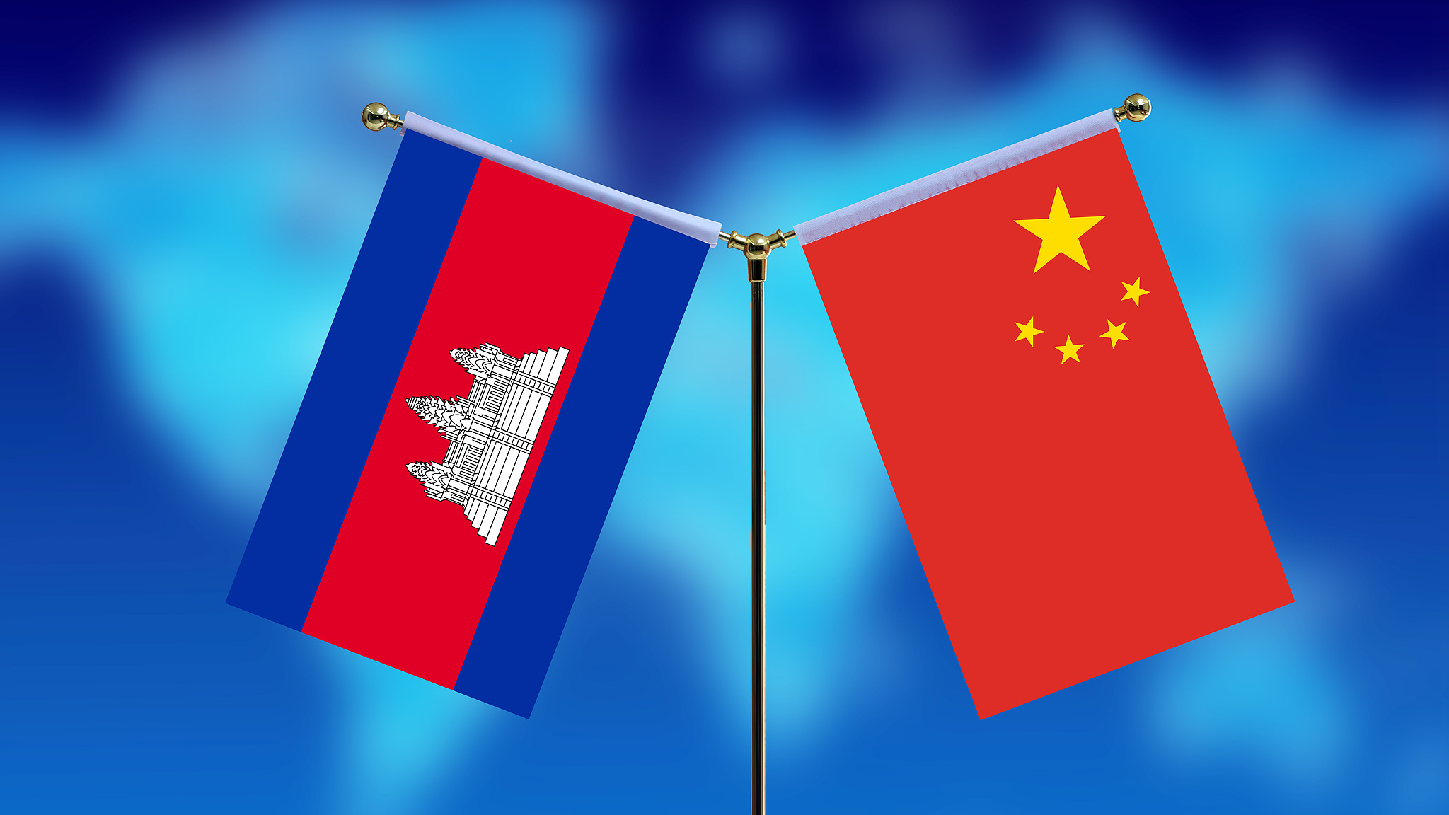 China's top legislator meets Cambodia's Senate president