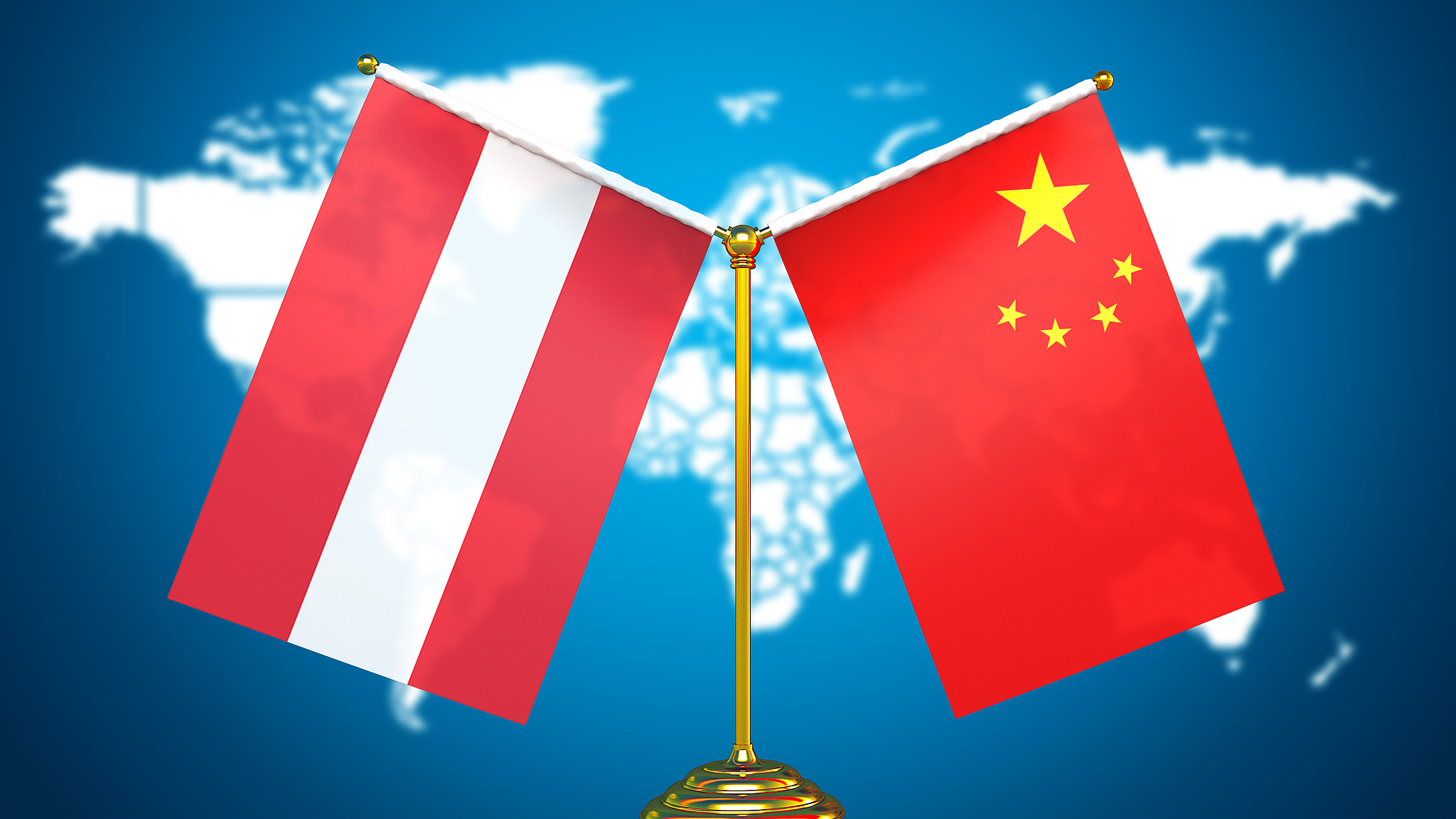 Chinese, Austrian foreign ministers hold talks in Beijing