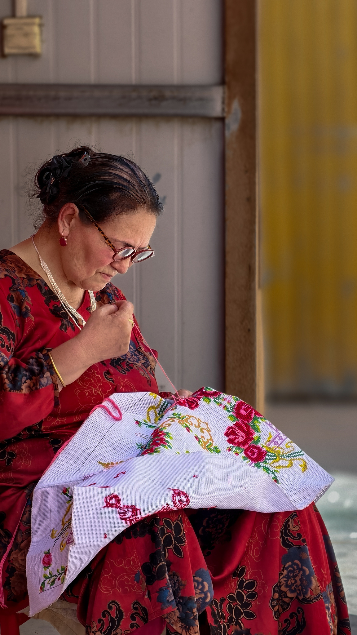 Hami embroidery/CFP Photo