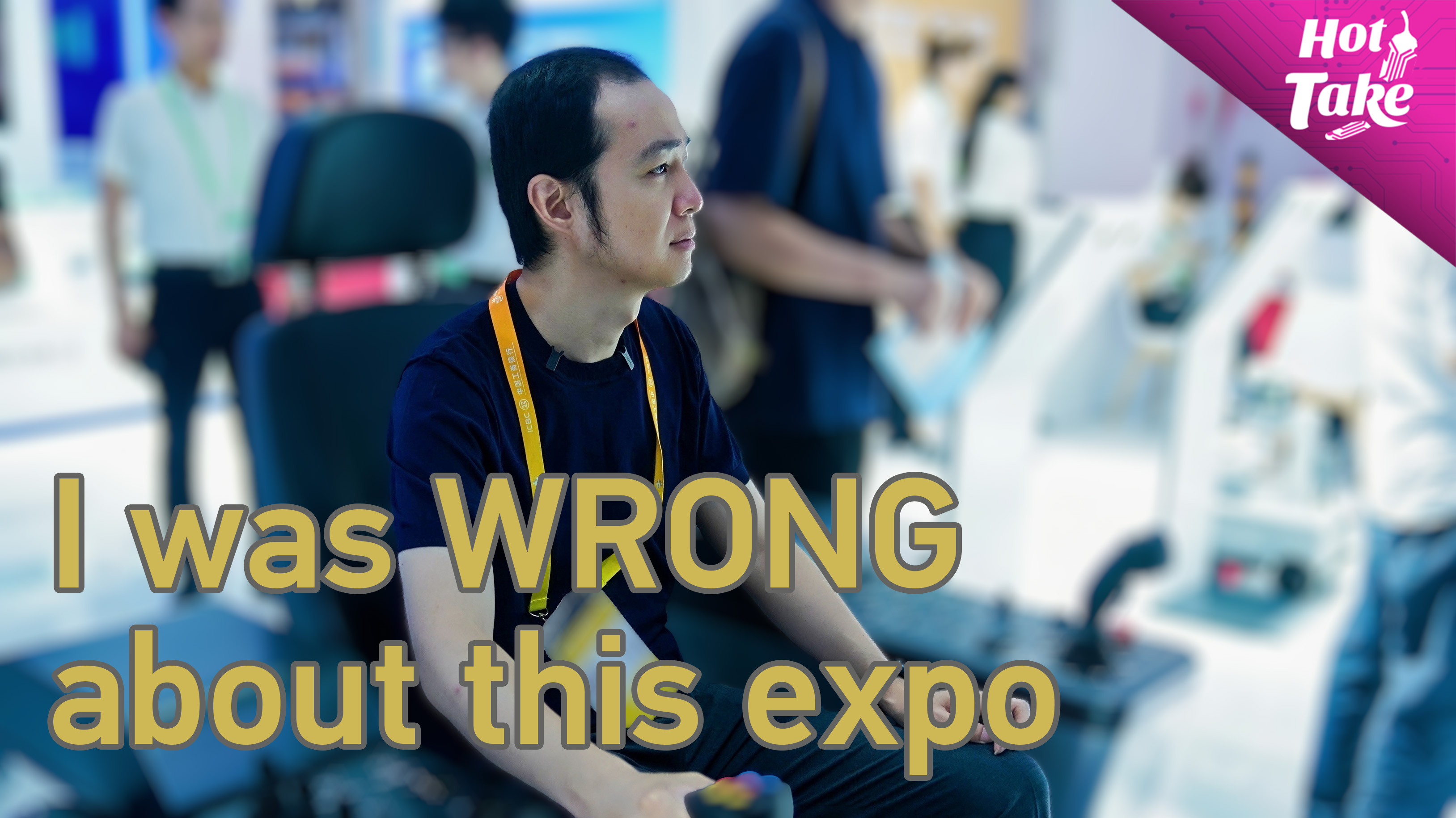 I went to a supply chain expo. I did not expect this