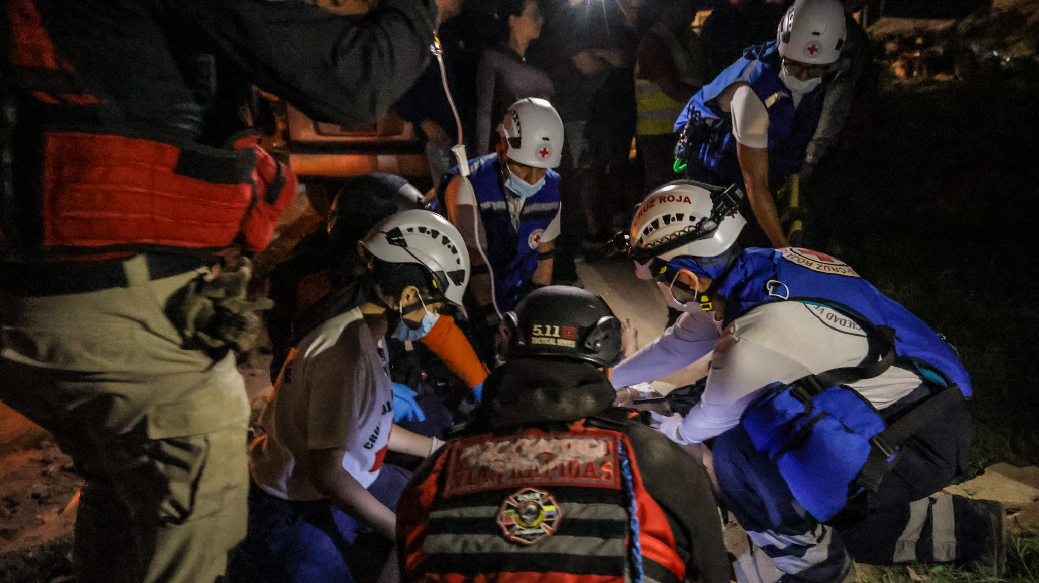 Red Cross rescue efforts continue in Venezuela's La Guaira