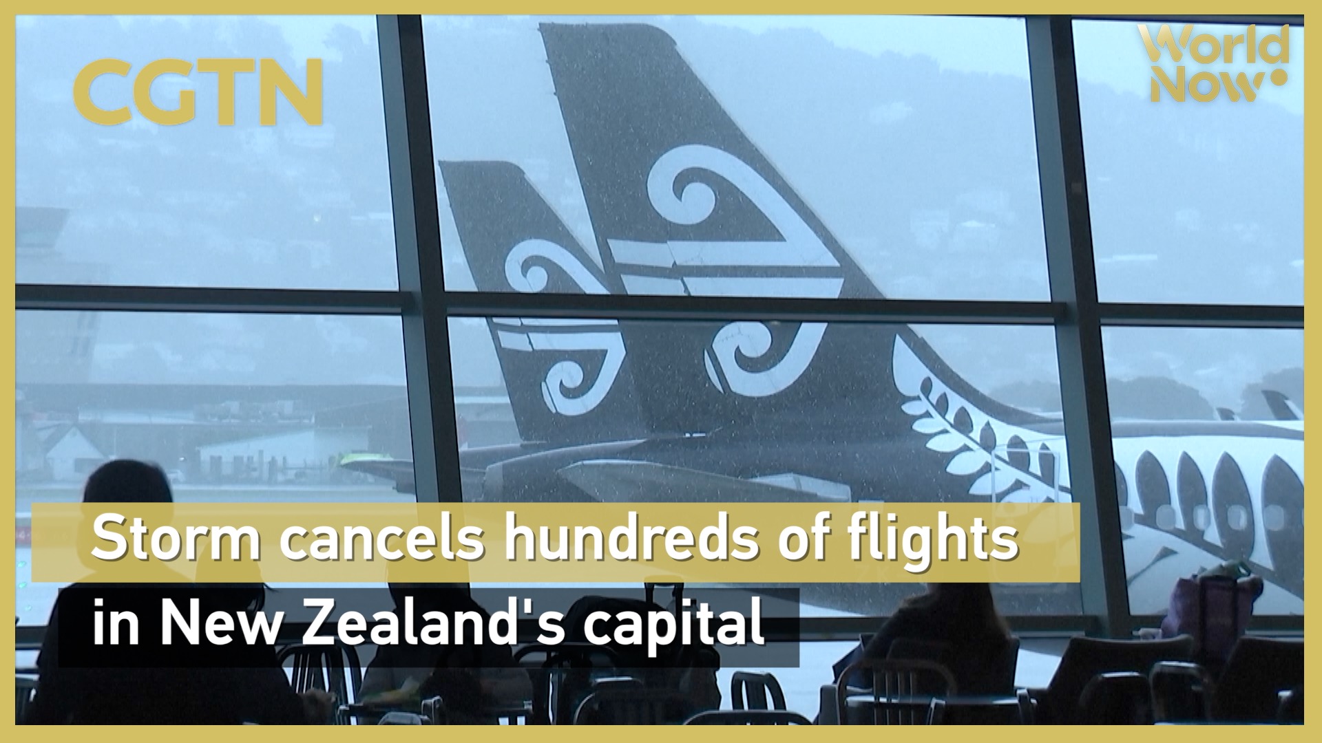 Storm cancels hundreds of flights in New Zealand's capital