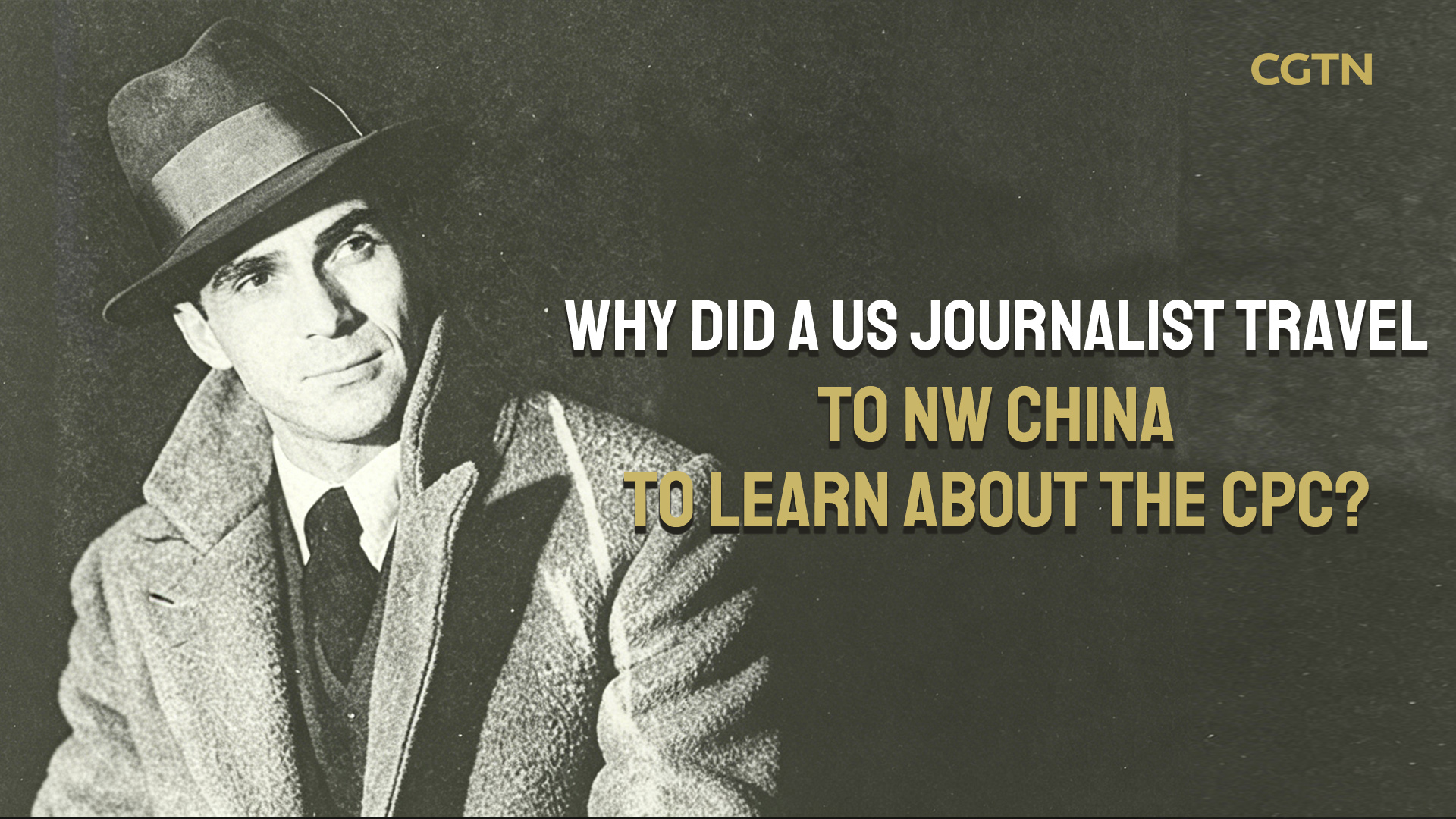 Why did a US journalist travel to NW China to learn about the CPC?