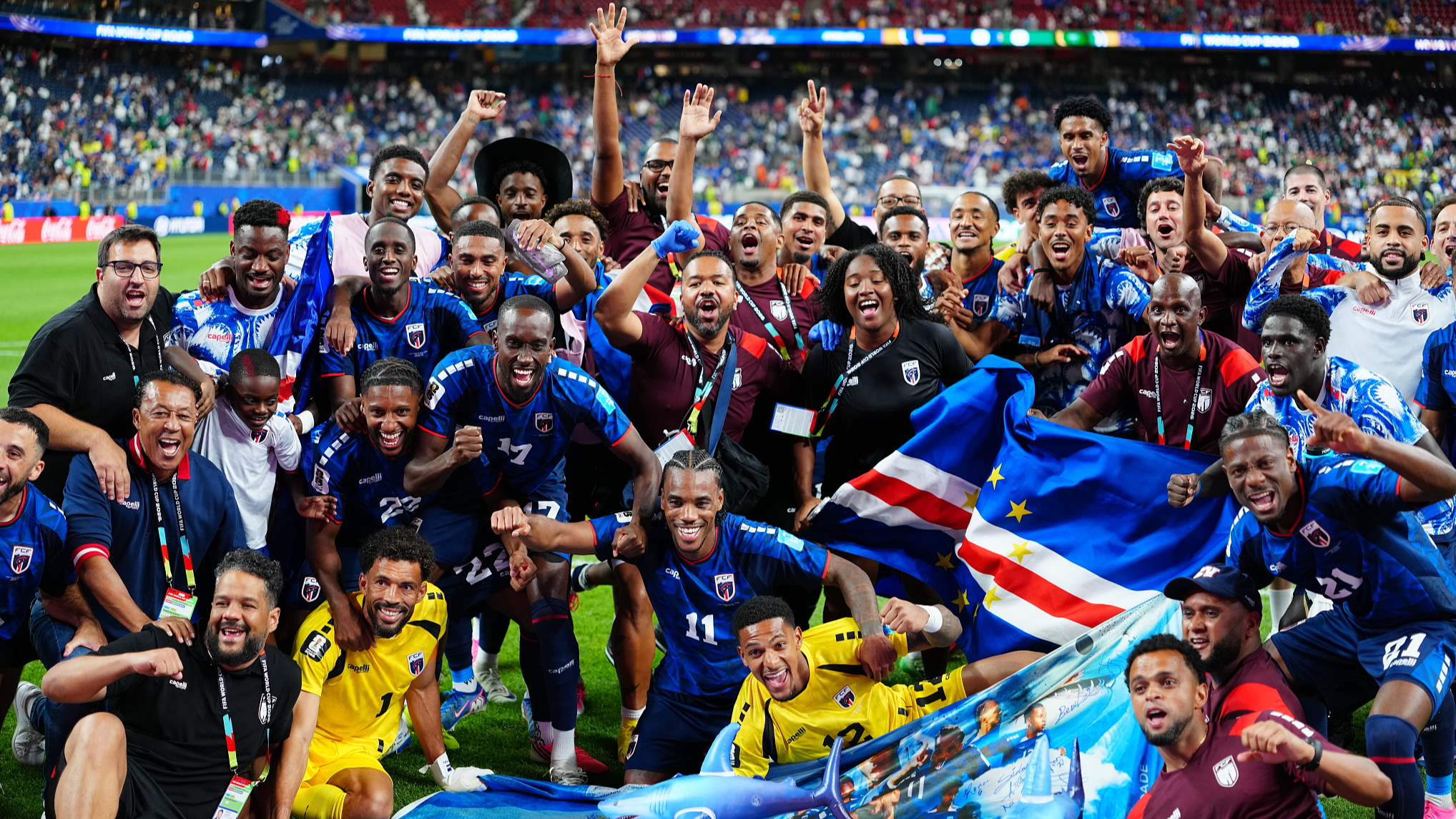 Cabo Verde become smallest country to reach World Cup knockout phase