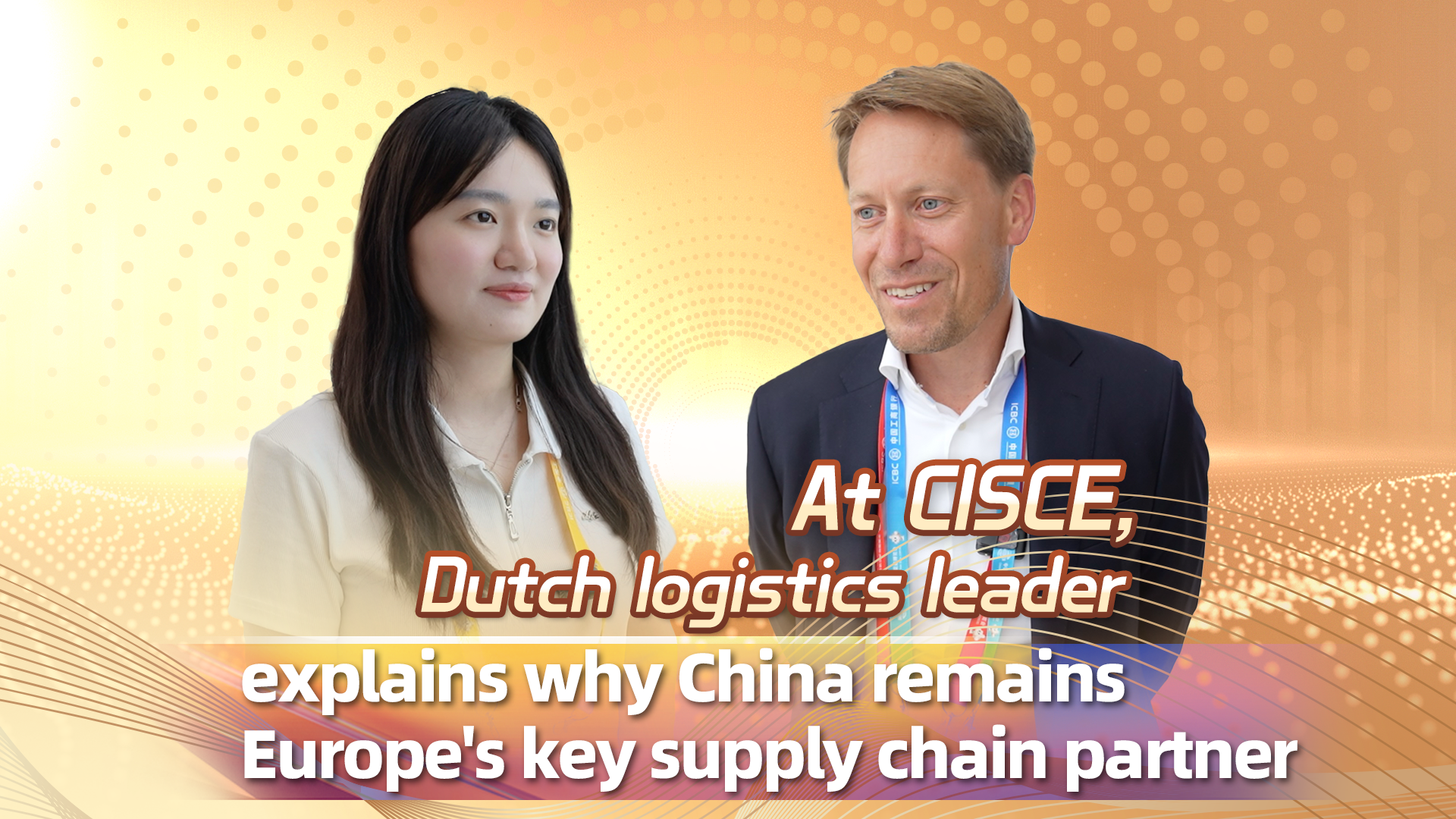 Dutch logistics leader explains why China remains Europe's key supply chain partner
