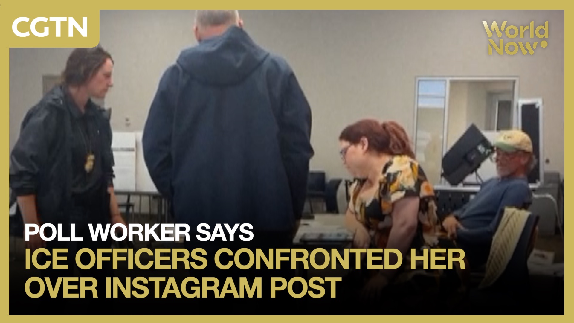 Poll worker says ICE officers confronted her over Instagram post