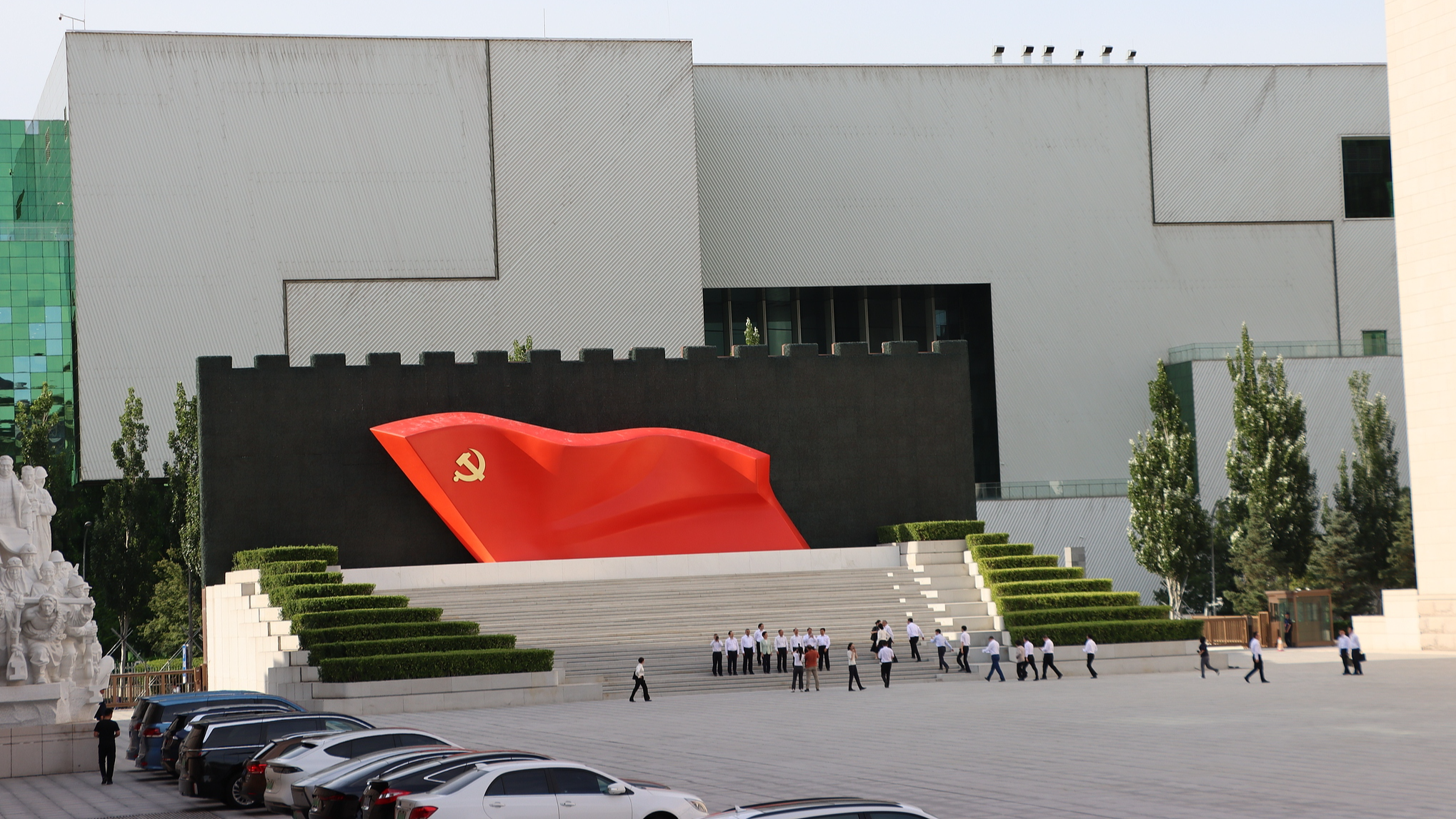 The square of the Museum of the Communist Party of China in Beijing, China, June 25, 2026. /CFP