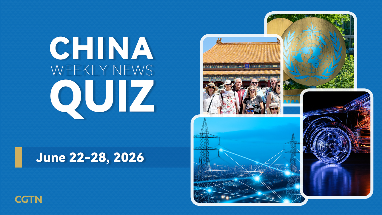 China Weekly News Quiz: June 22-28, 2026