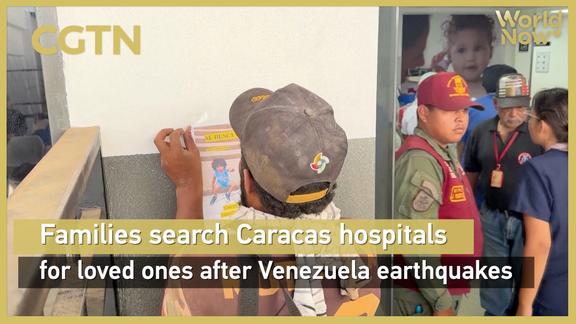 Families search hospitals for loved ones after Venezuela earthquakes