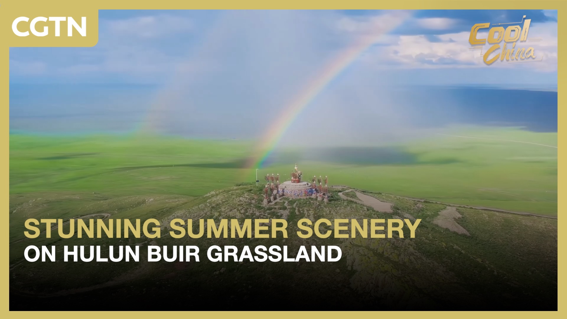 Stunning summer scenery on Hulun Buir grassland