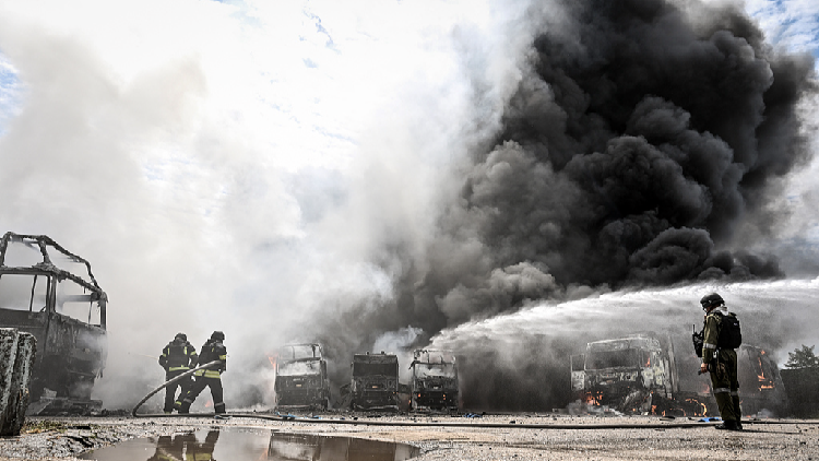 Ukraine hits two Russian refineries as Russia reports village gains