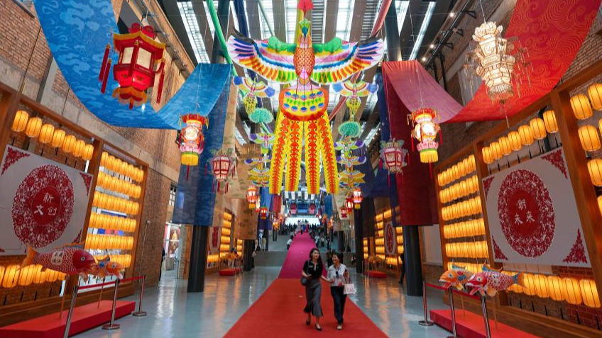 People visit the 2026 China New Cultural and Creative Market and Trendy Toy Carnival in Beijing, China, May 15, 2026. /Xinhua