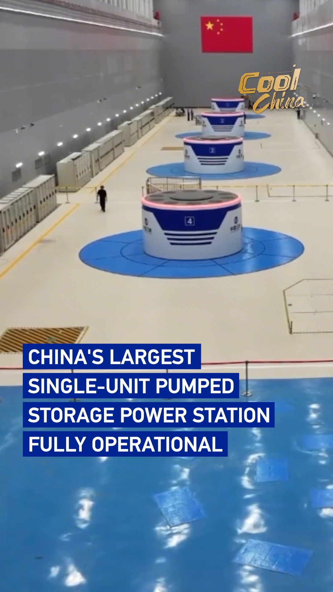 China's largest single-unit pumped storage power station fully operational