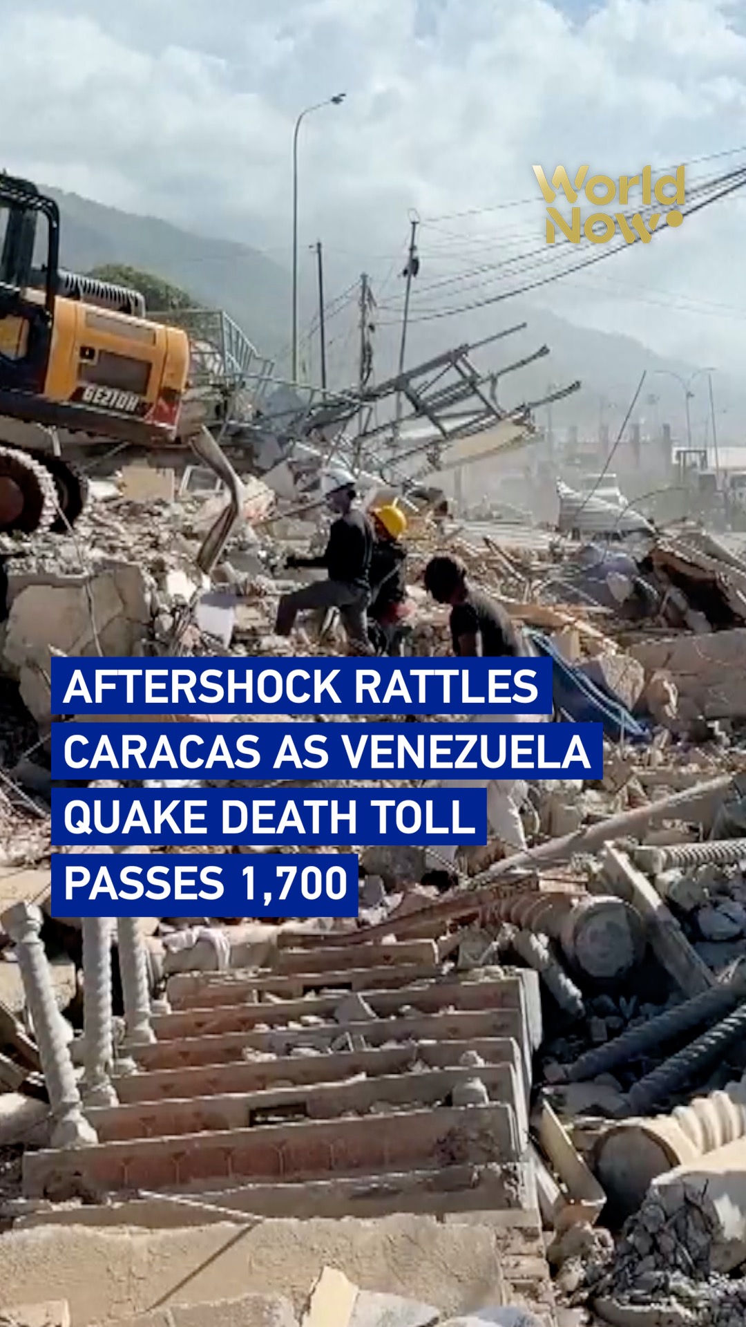 Aftershock rattles Caracas as Venezuela quake death toll passes 1,700 