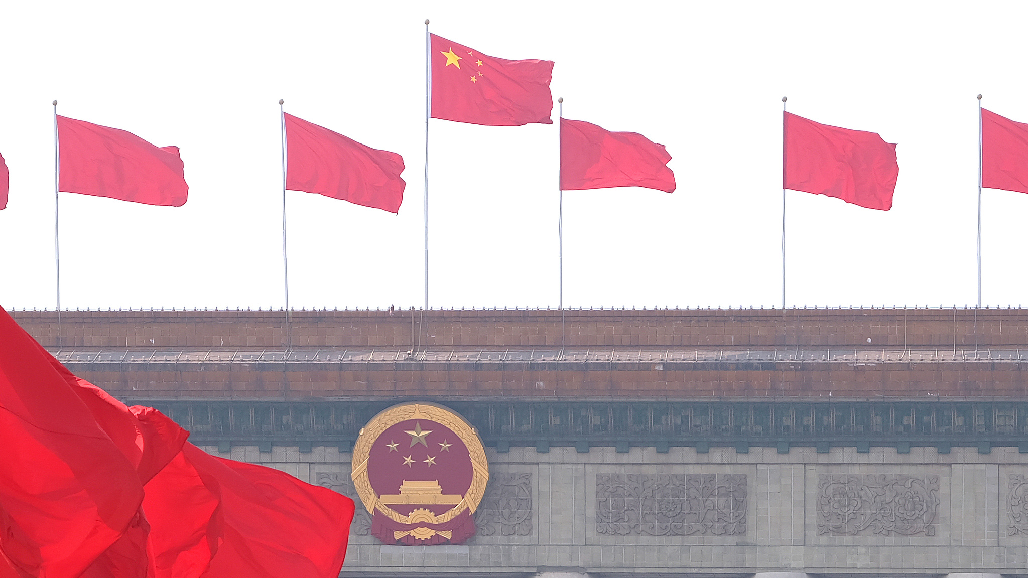 The Great Hall of the People in Beijing, capital of China, March 12, 2026. /CFP