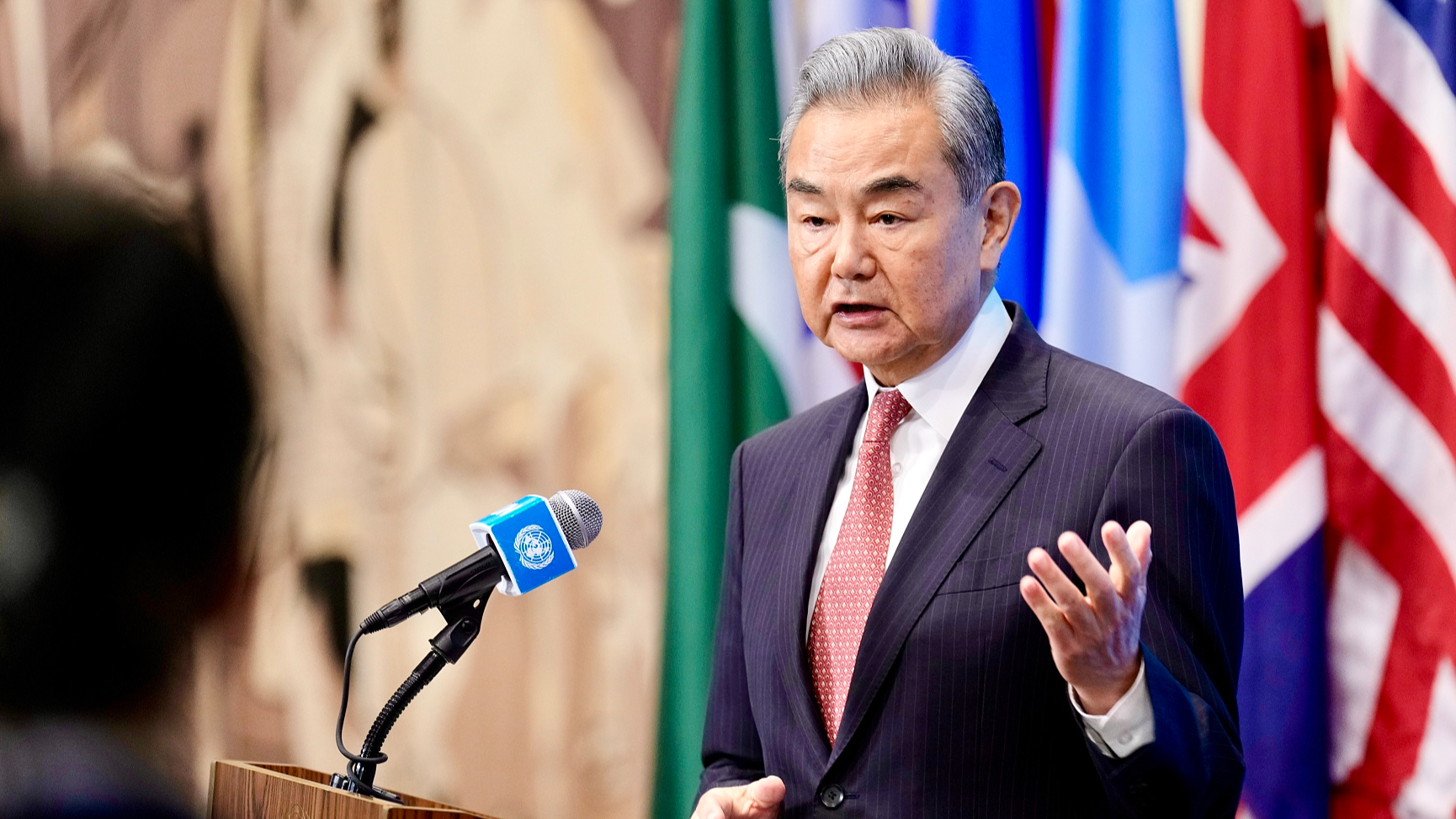 A file photo of Chinese Foreign Minister Wang Yi. /VCG